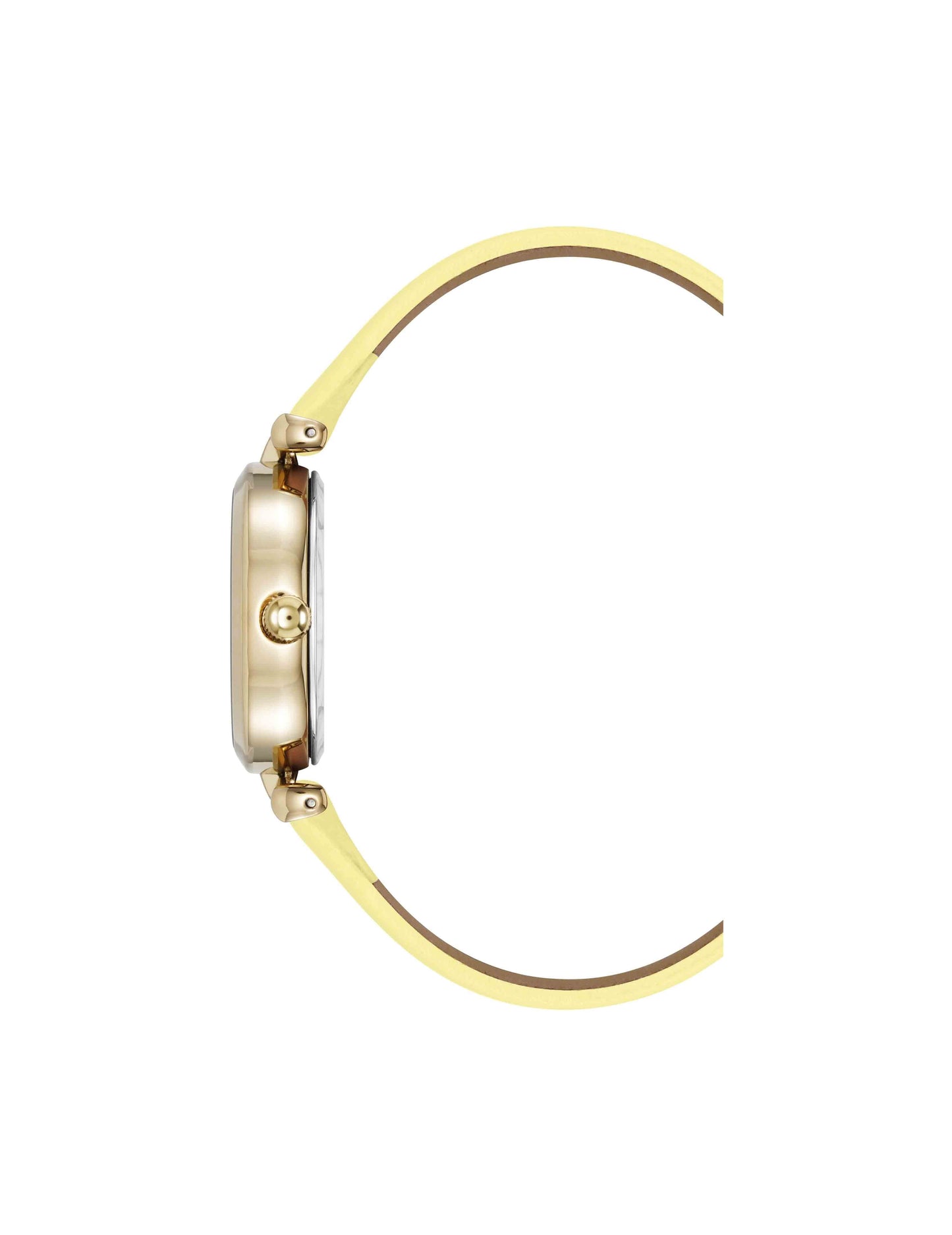 Anne Klein Oval Case Leather Watch