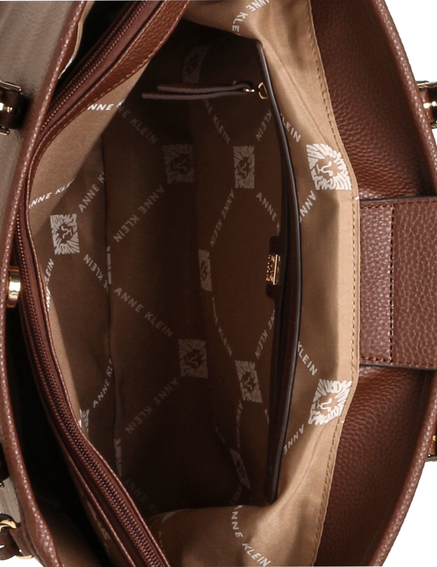 Anne Klein Carry All Tote in Walnut