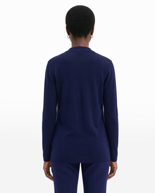 Anne Klein Open-Front Cardigan with Pockets