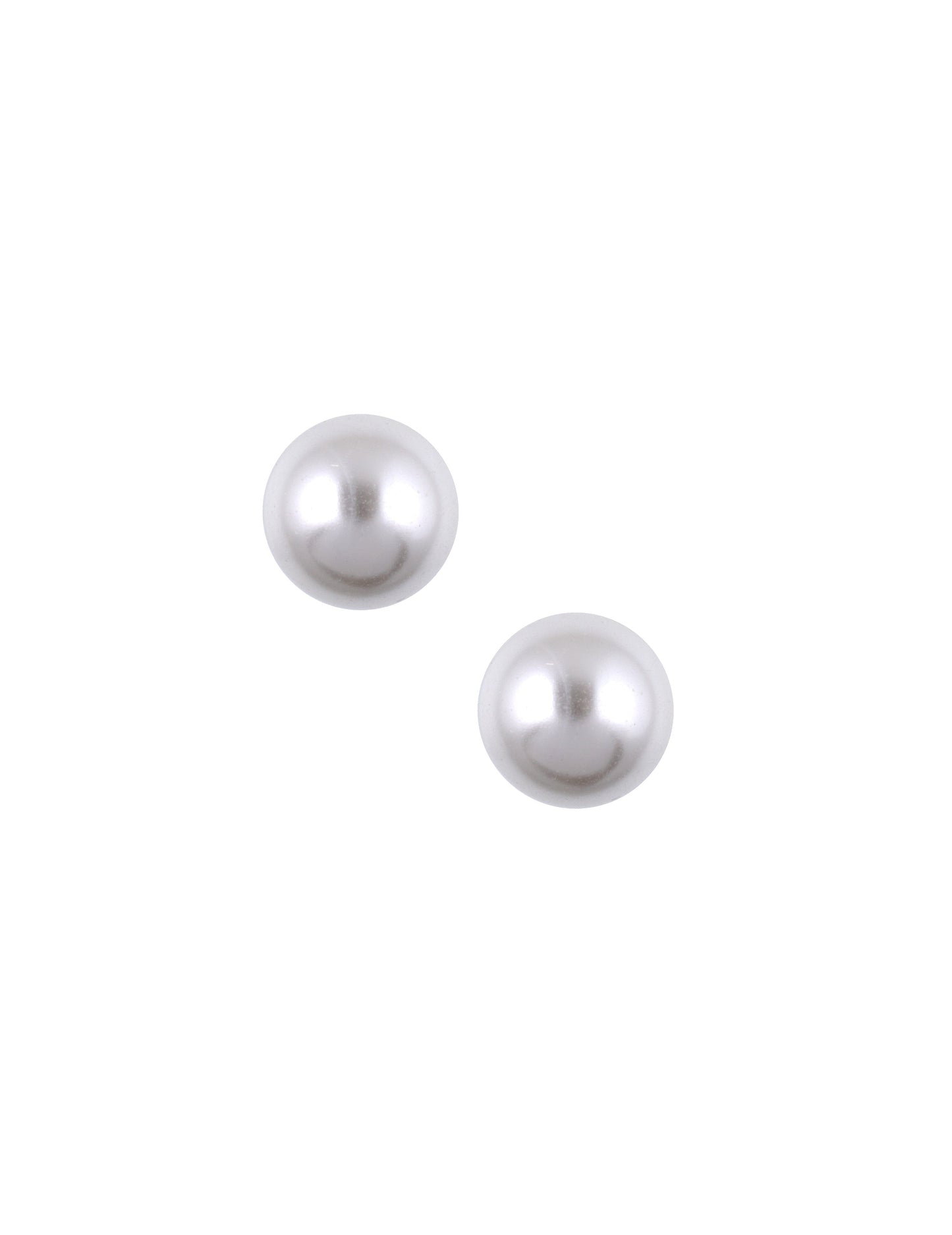 Anne Klein 12MM Faux Pearl Stud Earrings