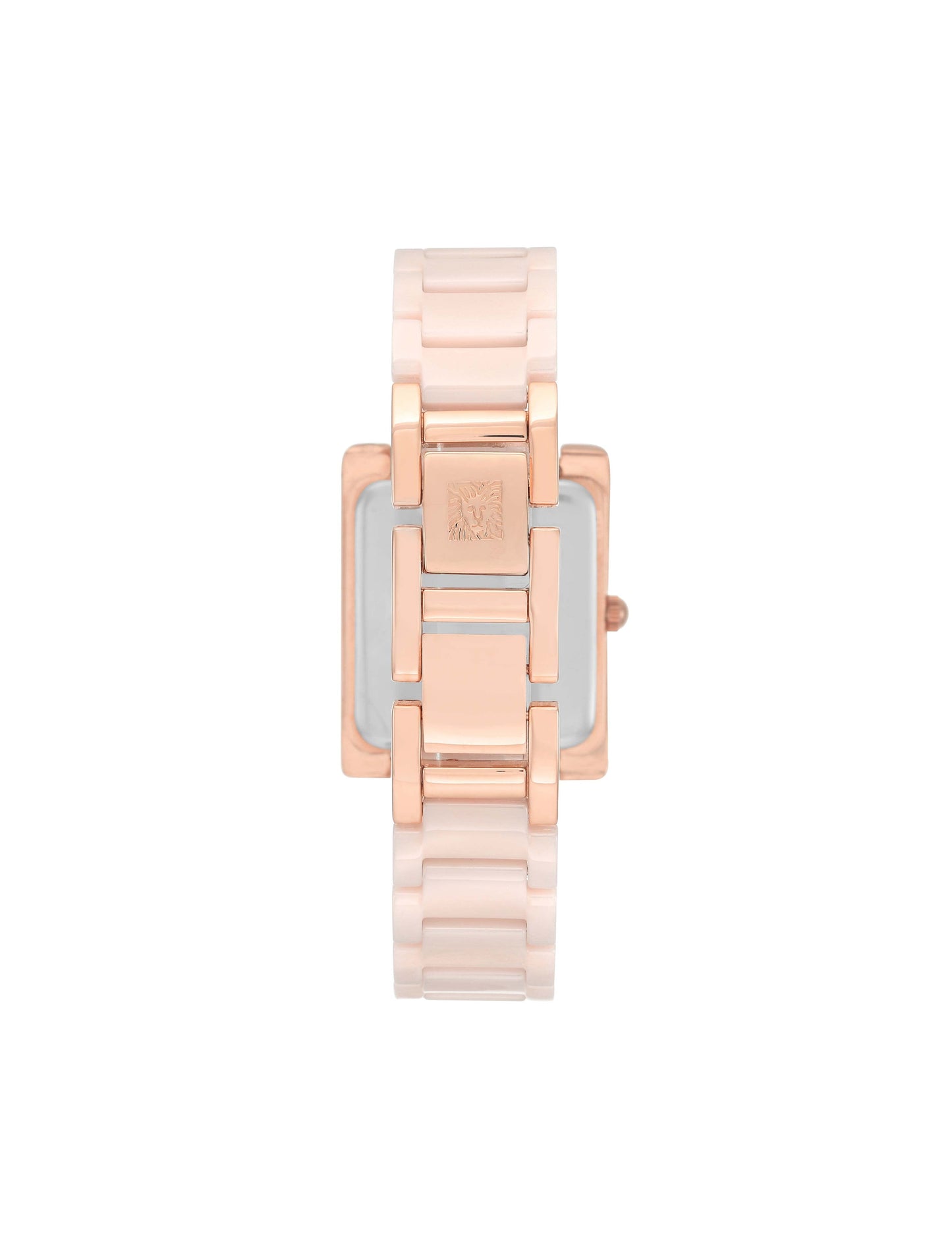 Anne Klein Rectangular Ceramic Bracelet Watch