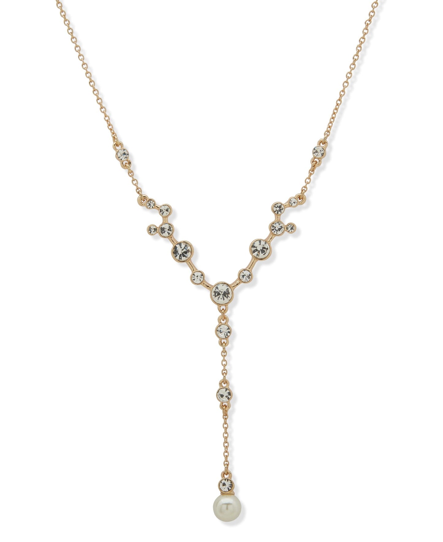 Anne Klein 16-Inch Stone and Y-Necklace