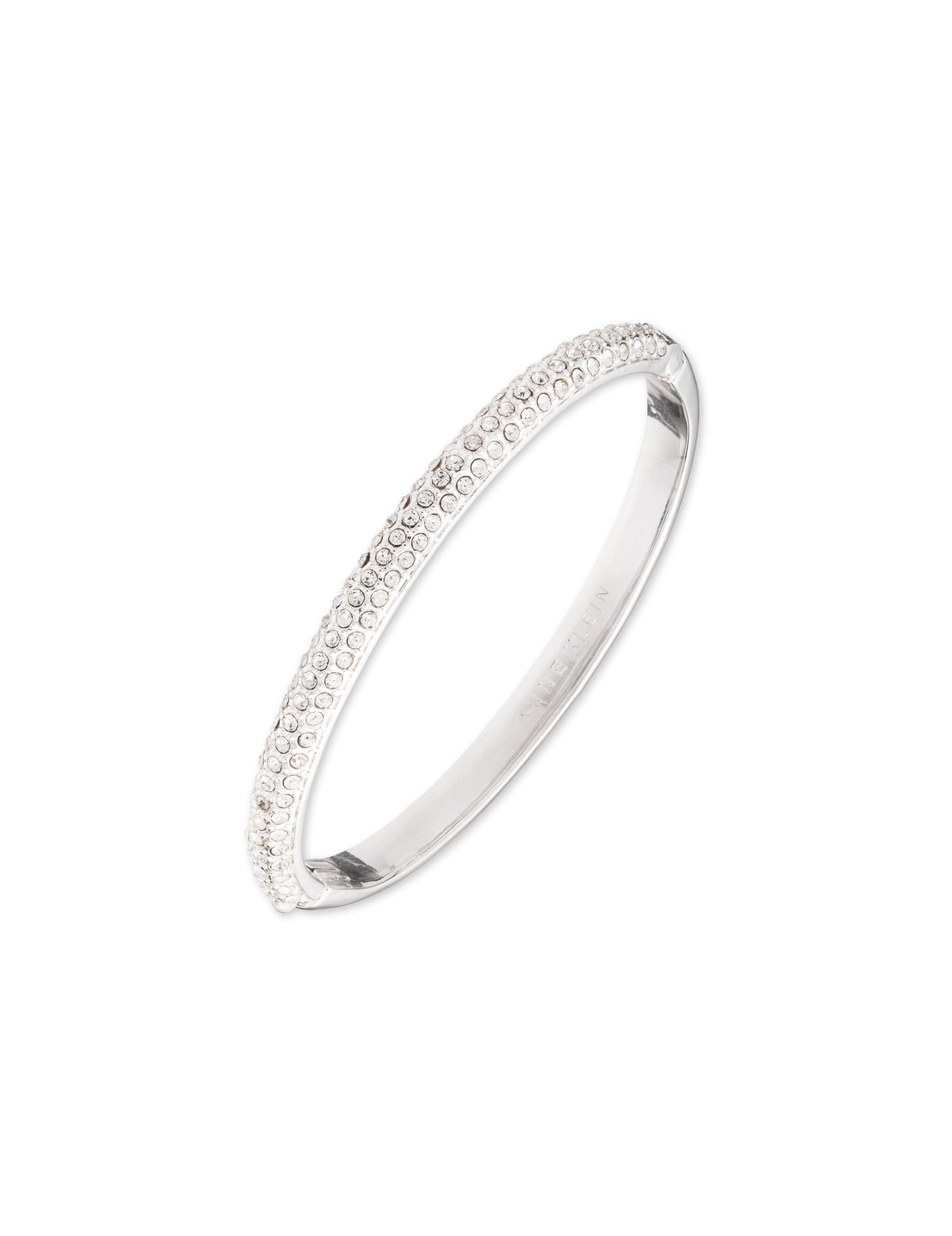 Anne Klein Crystal Pave Bangle Bracelet
