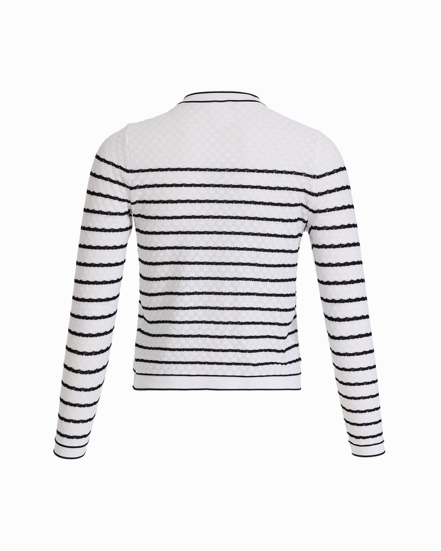 Anne Klein Crew Neck Stitch Lady Jacket