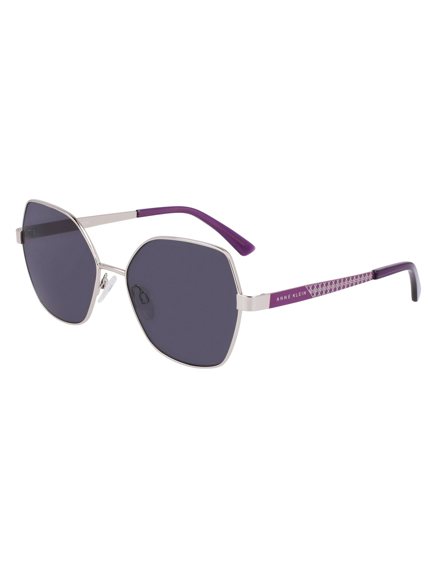 Anne Klein Anne Klein Silver Sophisticated Butterfly Sunglasses