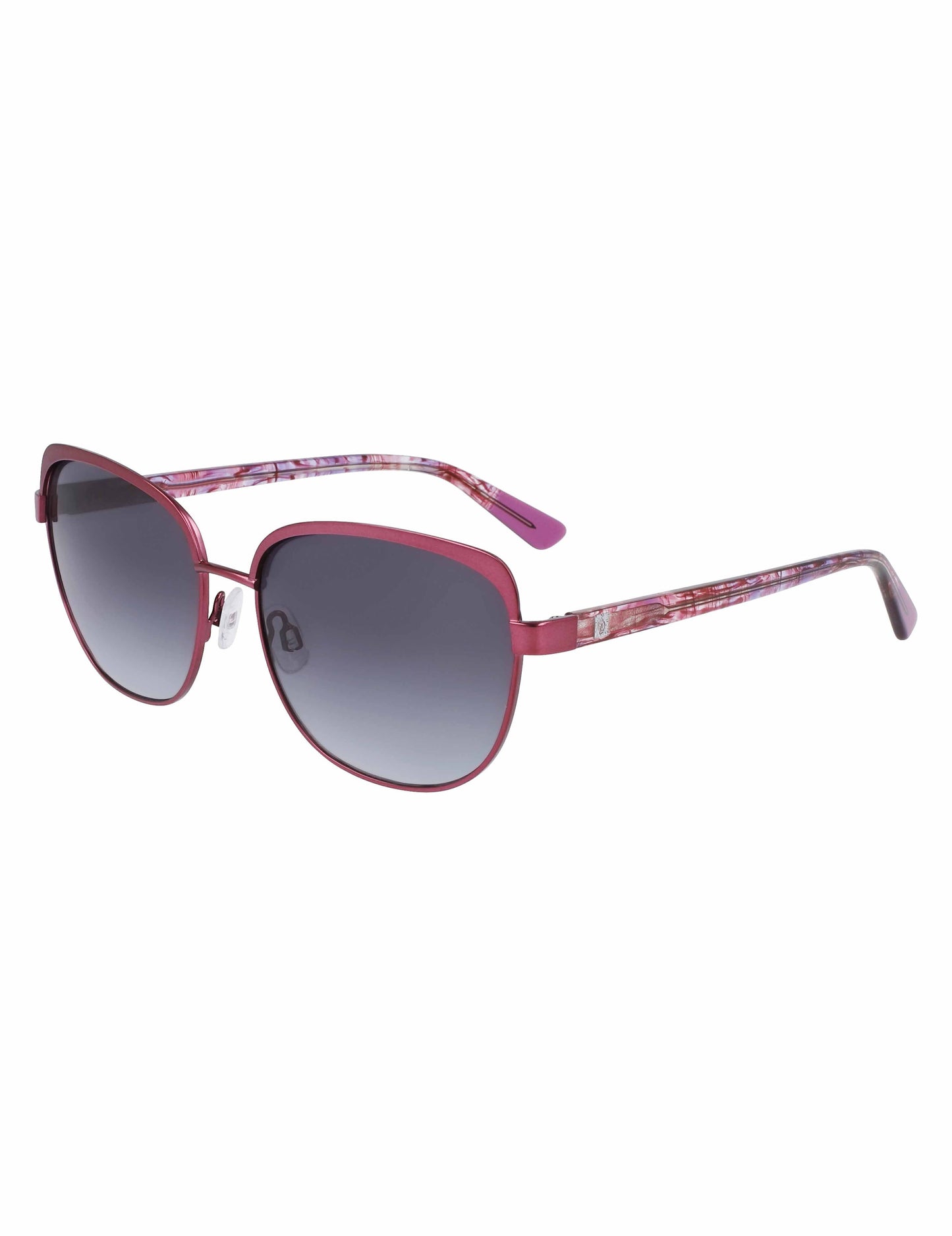 Anne Klein Uplifting Square Sunglasses Plum