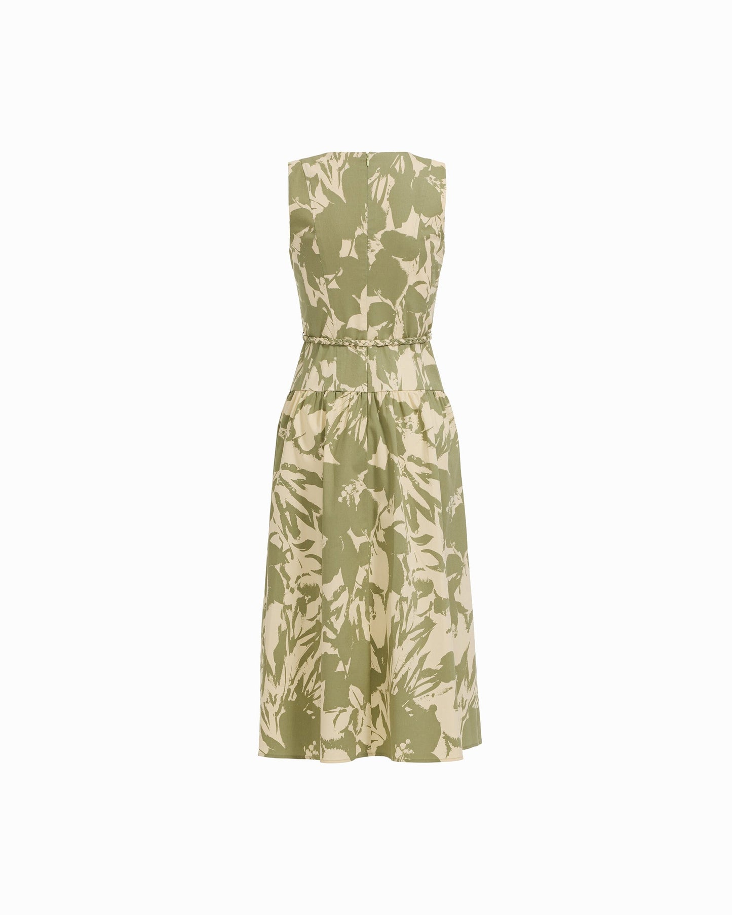 Anne Klein V-Neck Seam Detail Dress