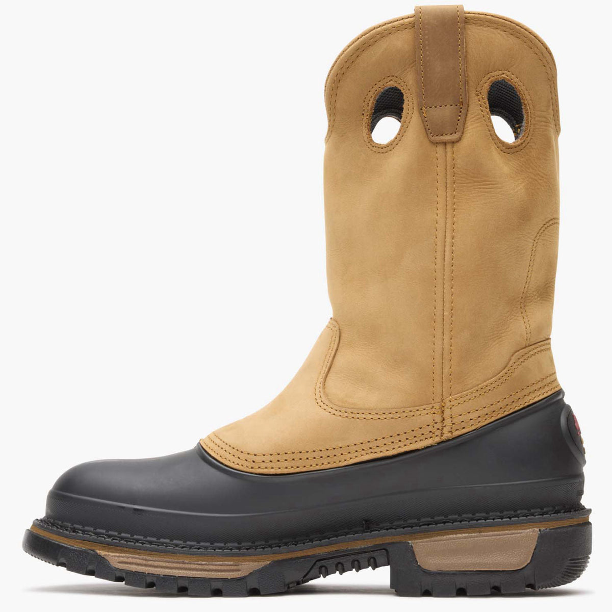 Men Georgia Boot Muddog Steel Toe Waterproof Wellington