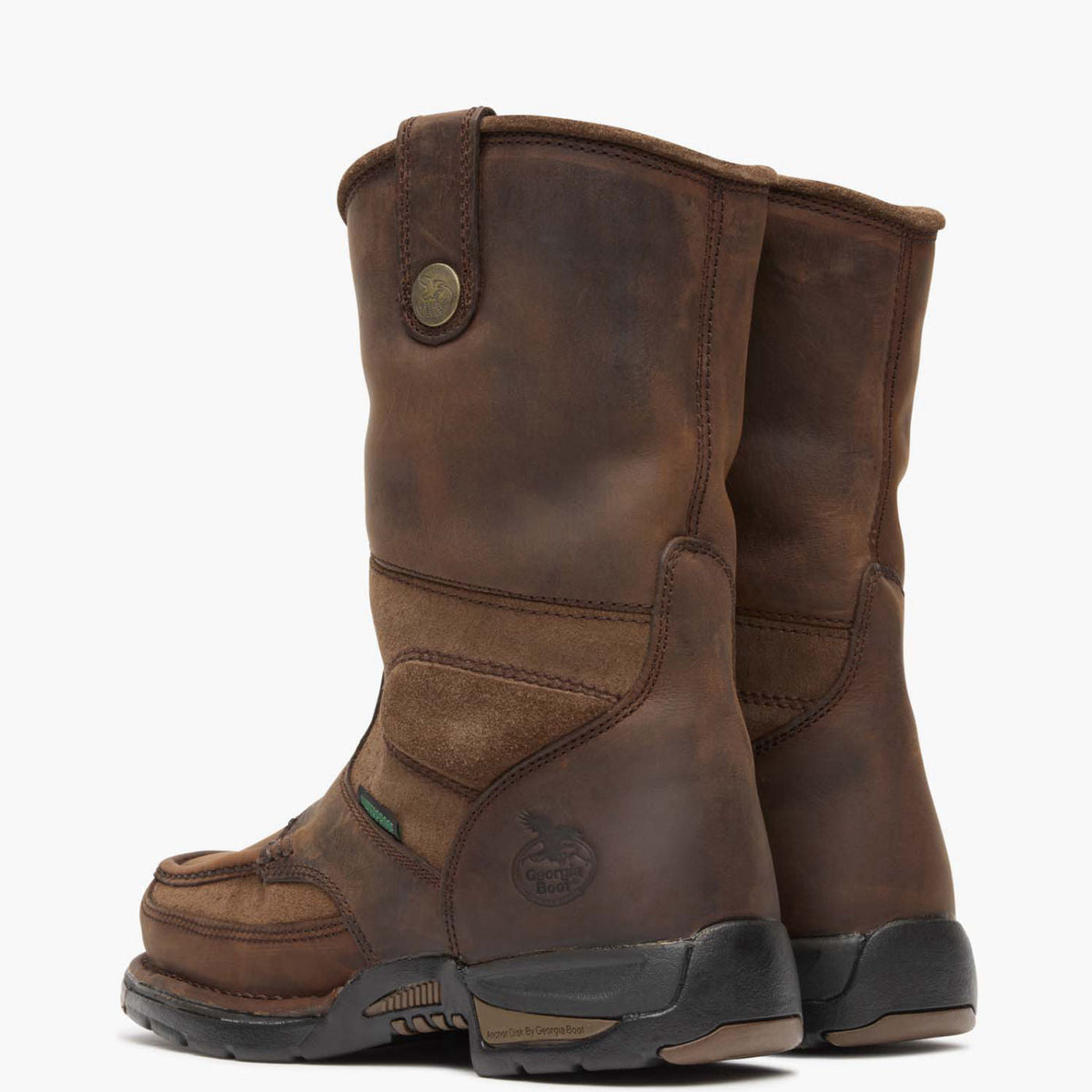 Men Georgia Athens Steel Toe Waterproof Wellington – Georgia Boot