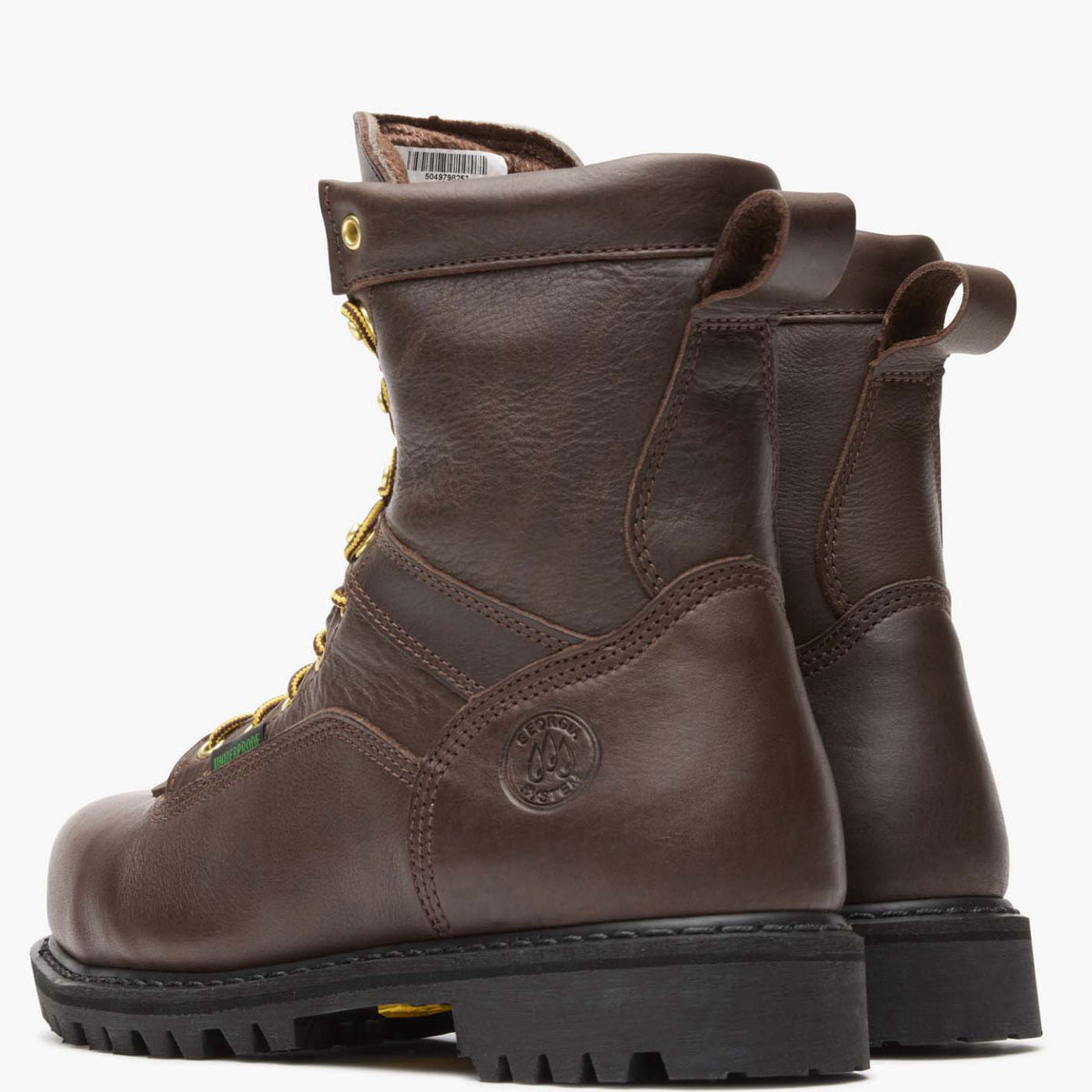 Men Georgia Boot Lace-to-Toe Steel Toe Waterproof Work Boot