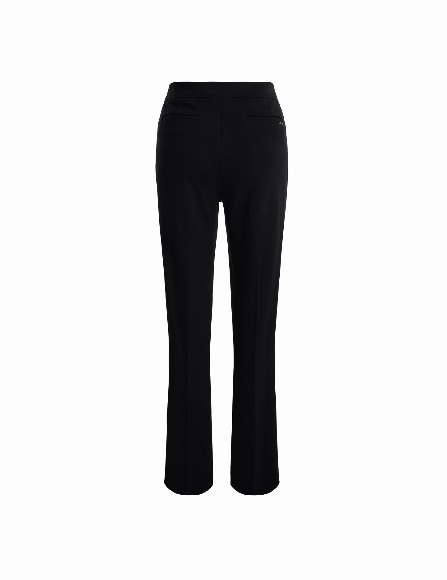 Anne Klein Fly Front Bootleg Pant in Black