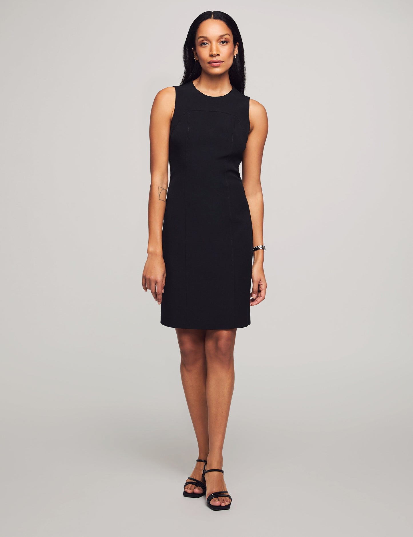 Anne Klein Black Blazer & Sheath Dress Set