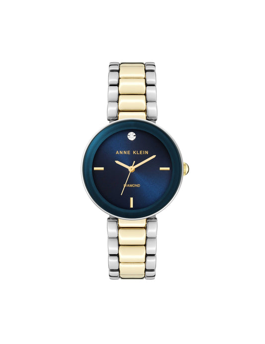 Anne Klein Diamond Dial Bracelet Watch
