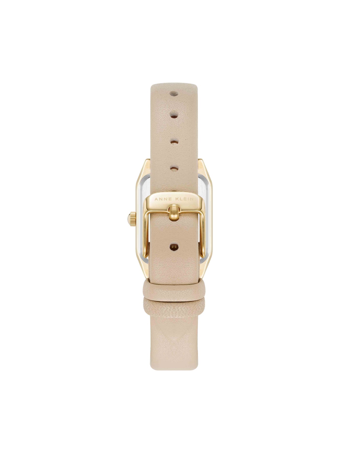 Anne Klein Octagonal Sustainable Leather Band Watch