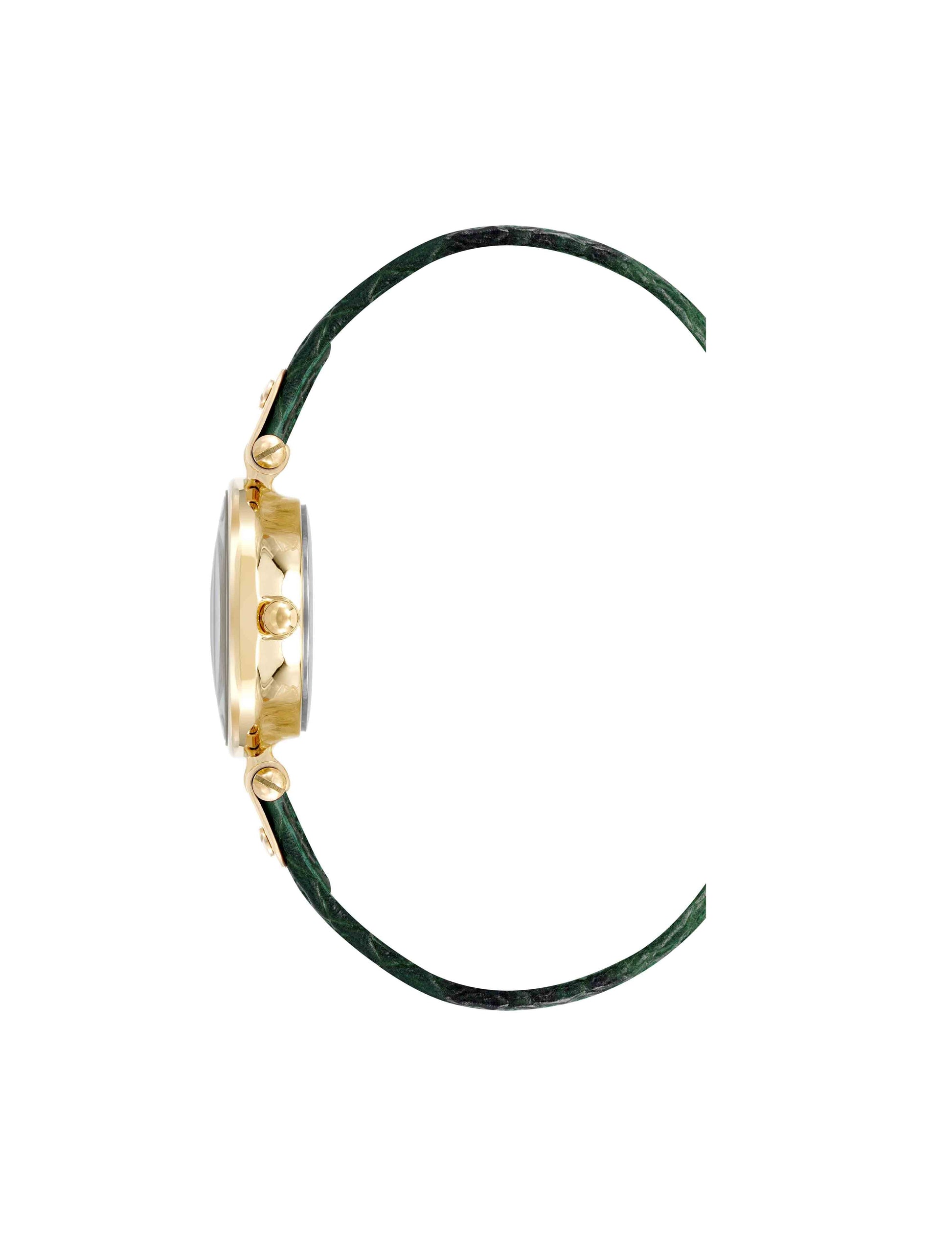 Anne Klein Sustainable Leather Strap Watch