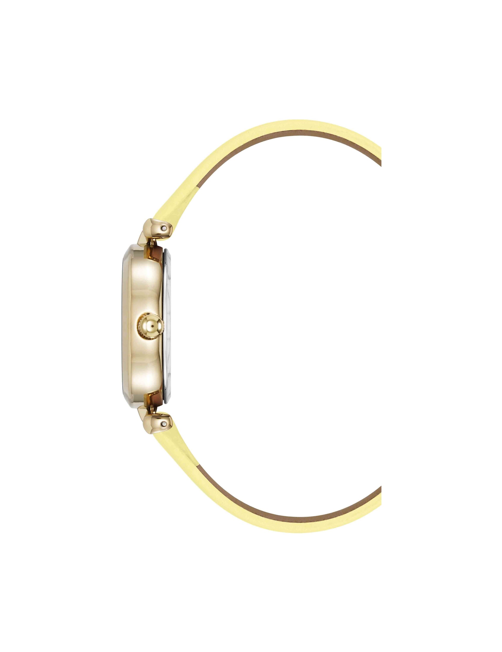 Anne Klein Oval Case Leather Watch