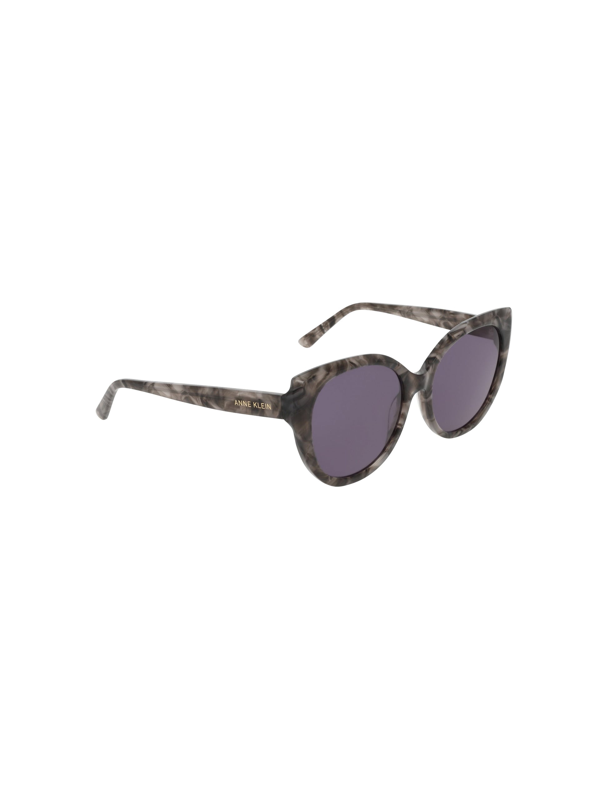 Anne Klein Cat-Eye Marbleized Sunglasses