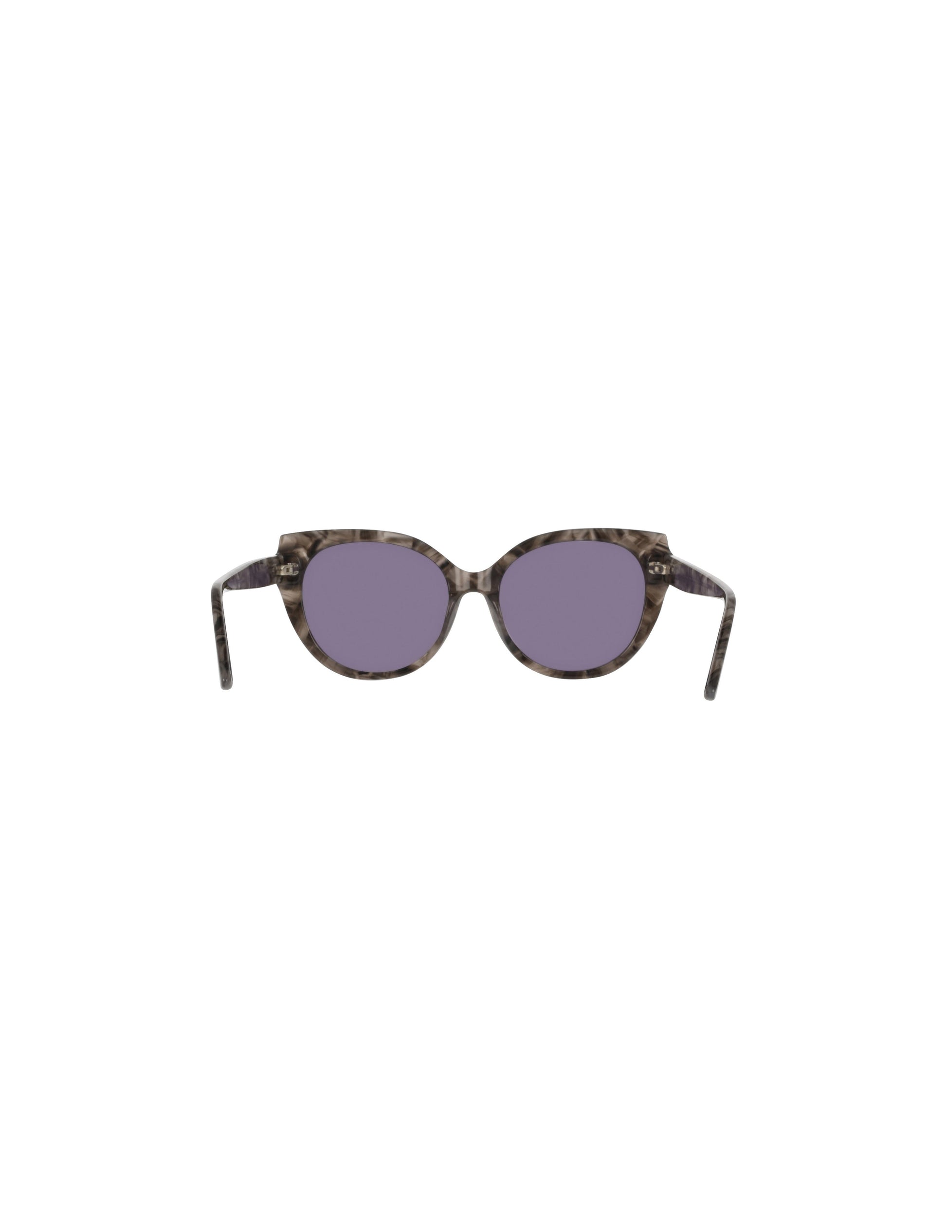 Anne Klein Cat-Eye Marbleized Sunglasses