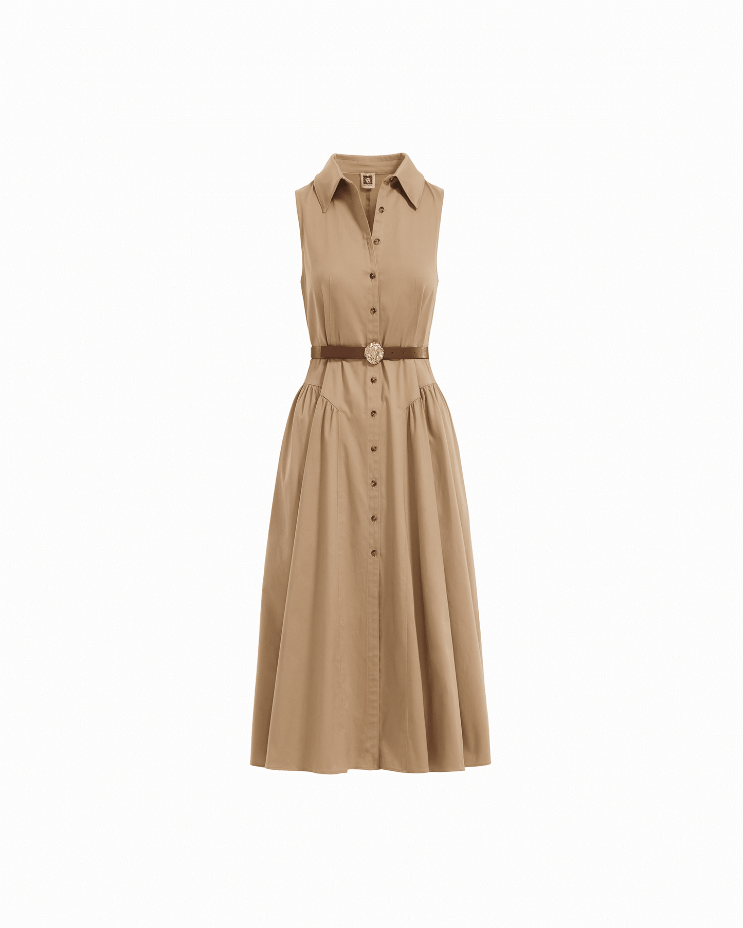 Anne Klein Sleeveless Shirt Dress