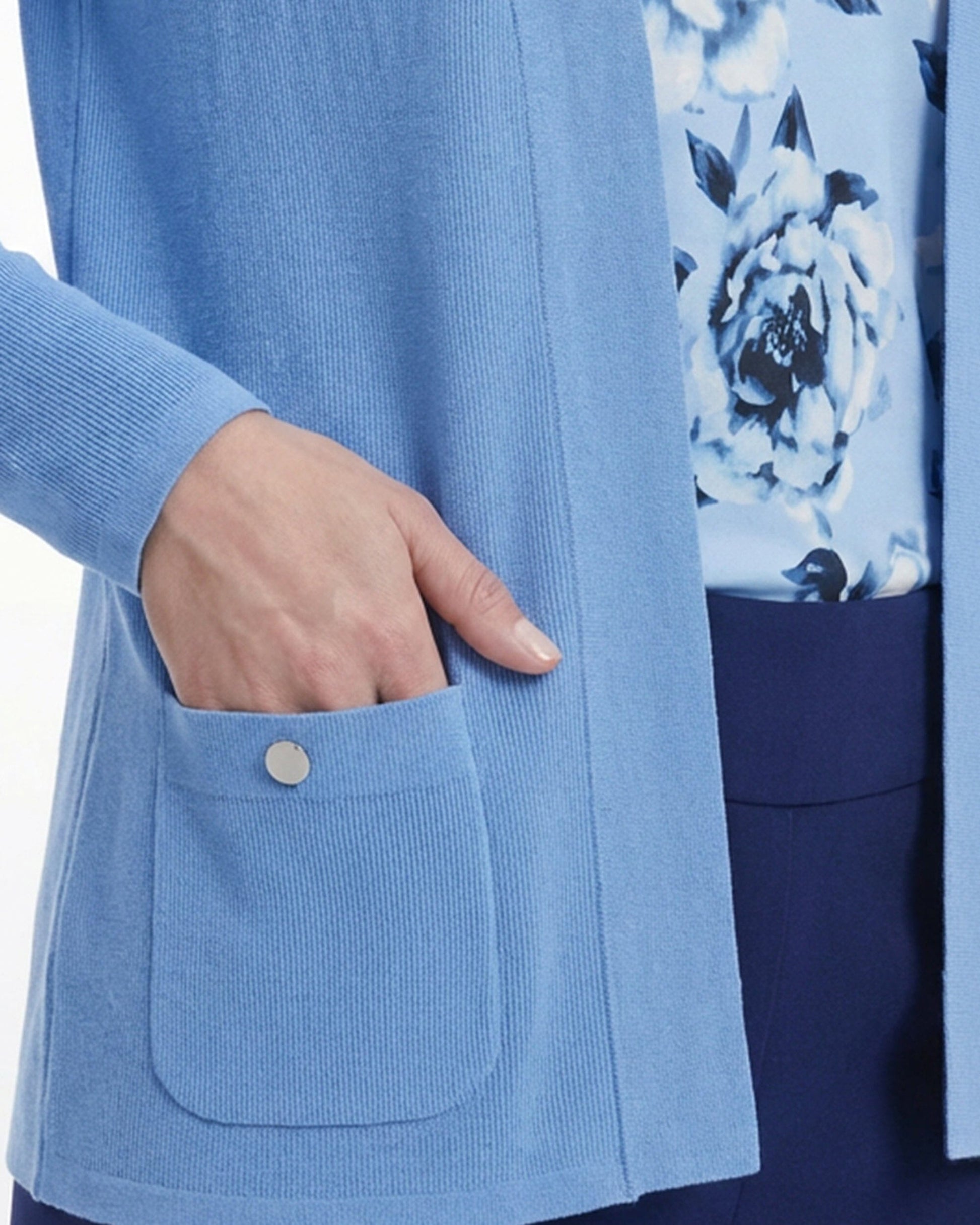 Anne Klein Malibu Kissing Front Cardigan