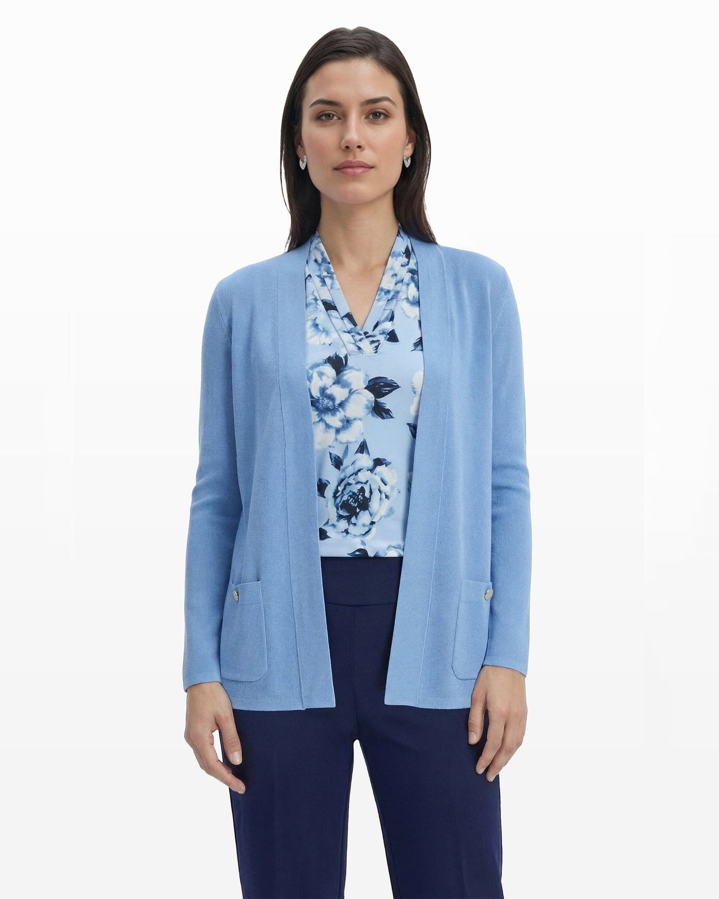 Anne Klein Malibu Kissing Front Cardigan