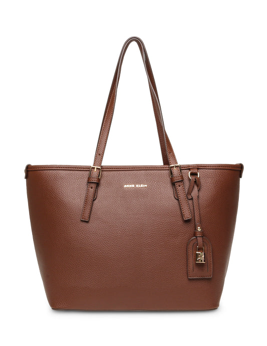 Anne Klein Carry All Tote in Walnut