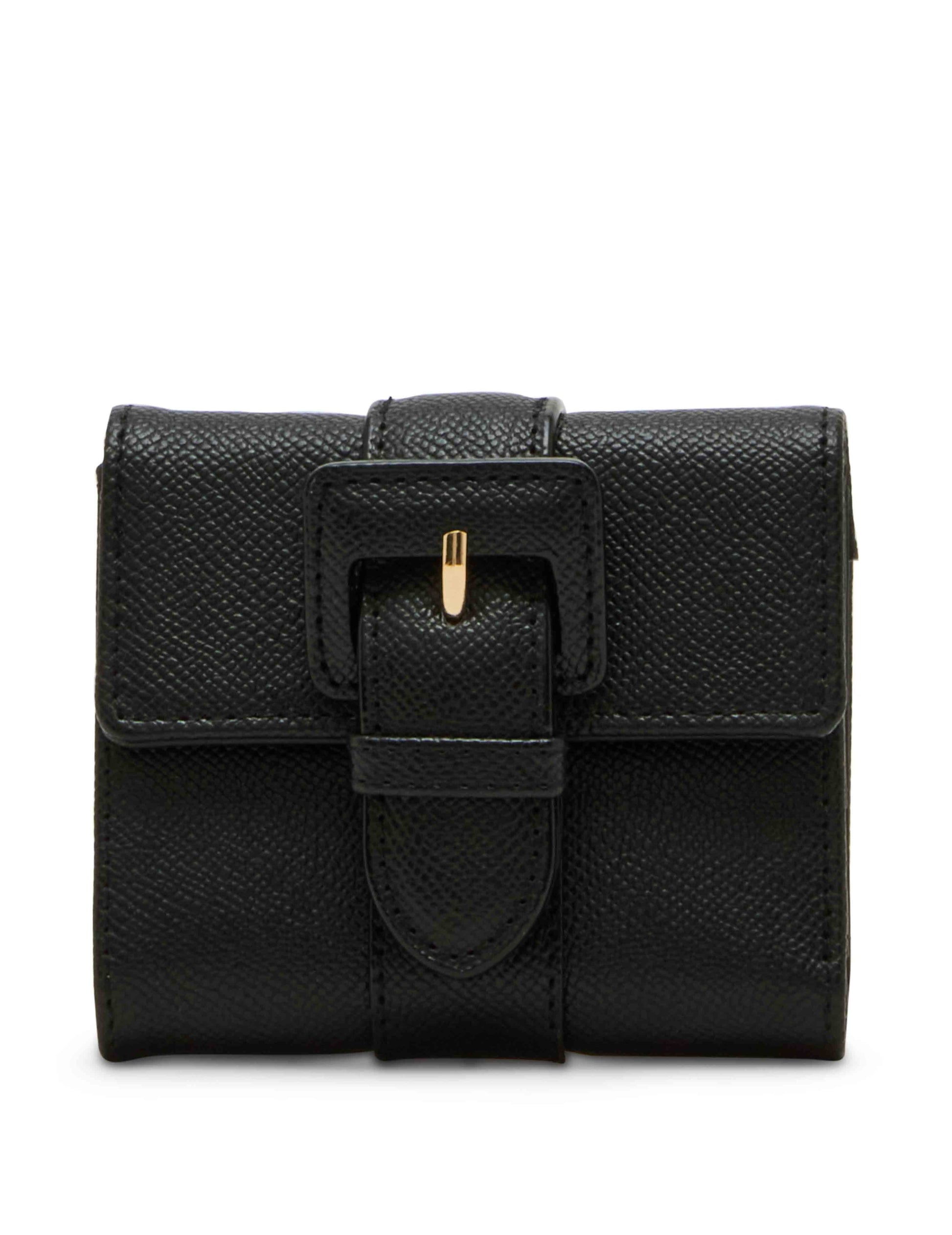 Anne Klein Covered Buckle Flap Wallet Gift Set, New Bordeaux