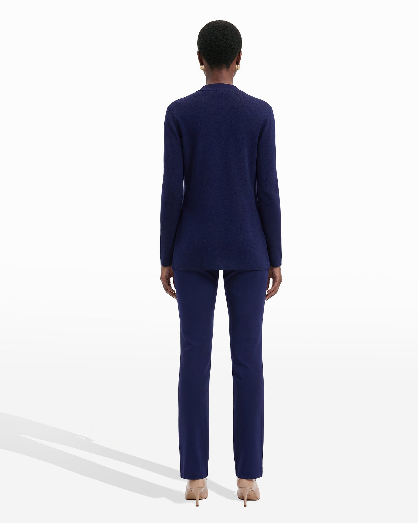 Anne Klein Open-Front Cardigan with Pockets