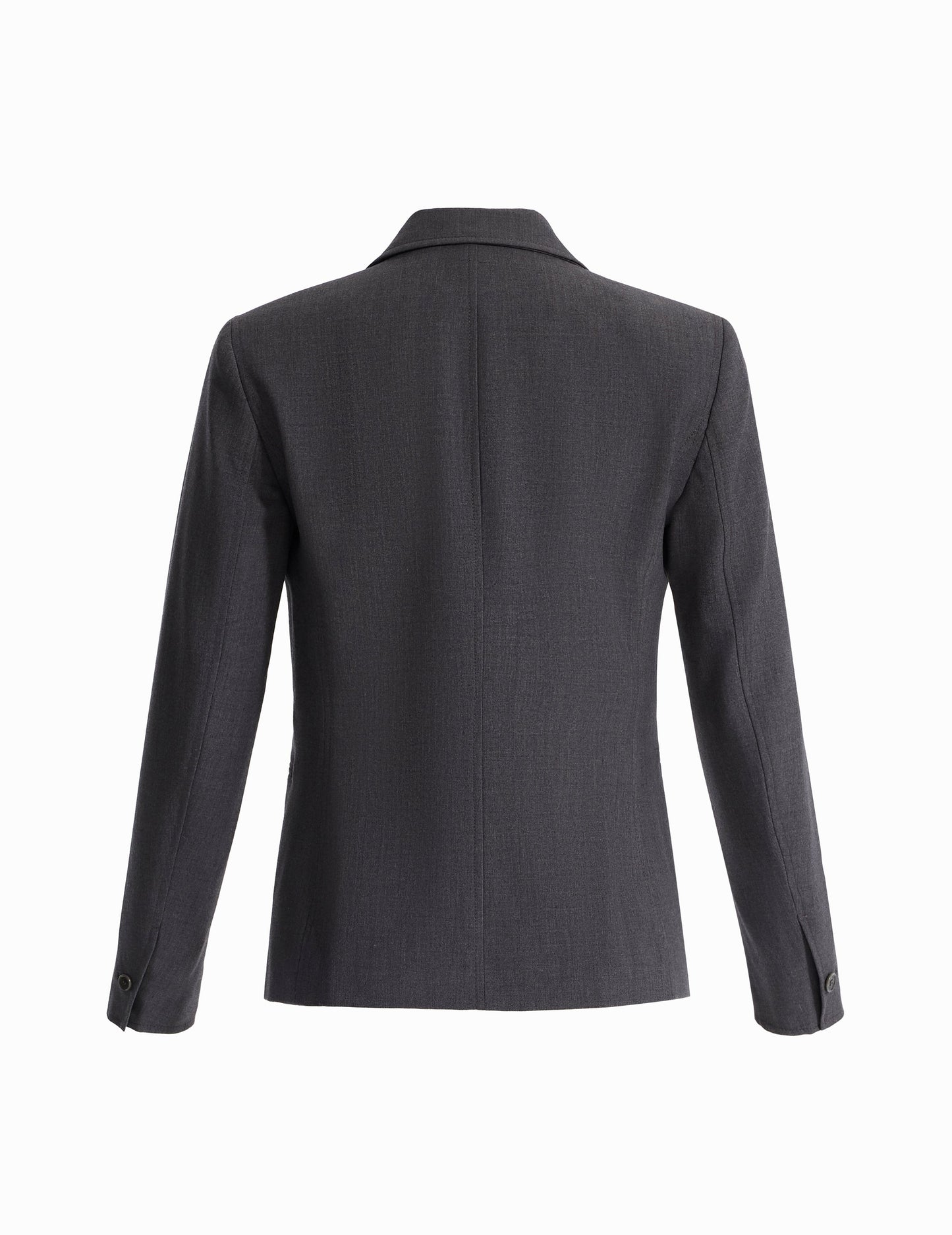 Anne Klein Melange Single Button Blazer