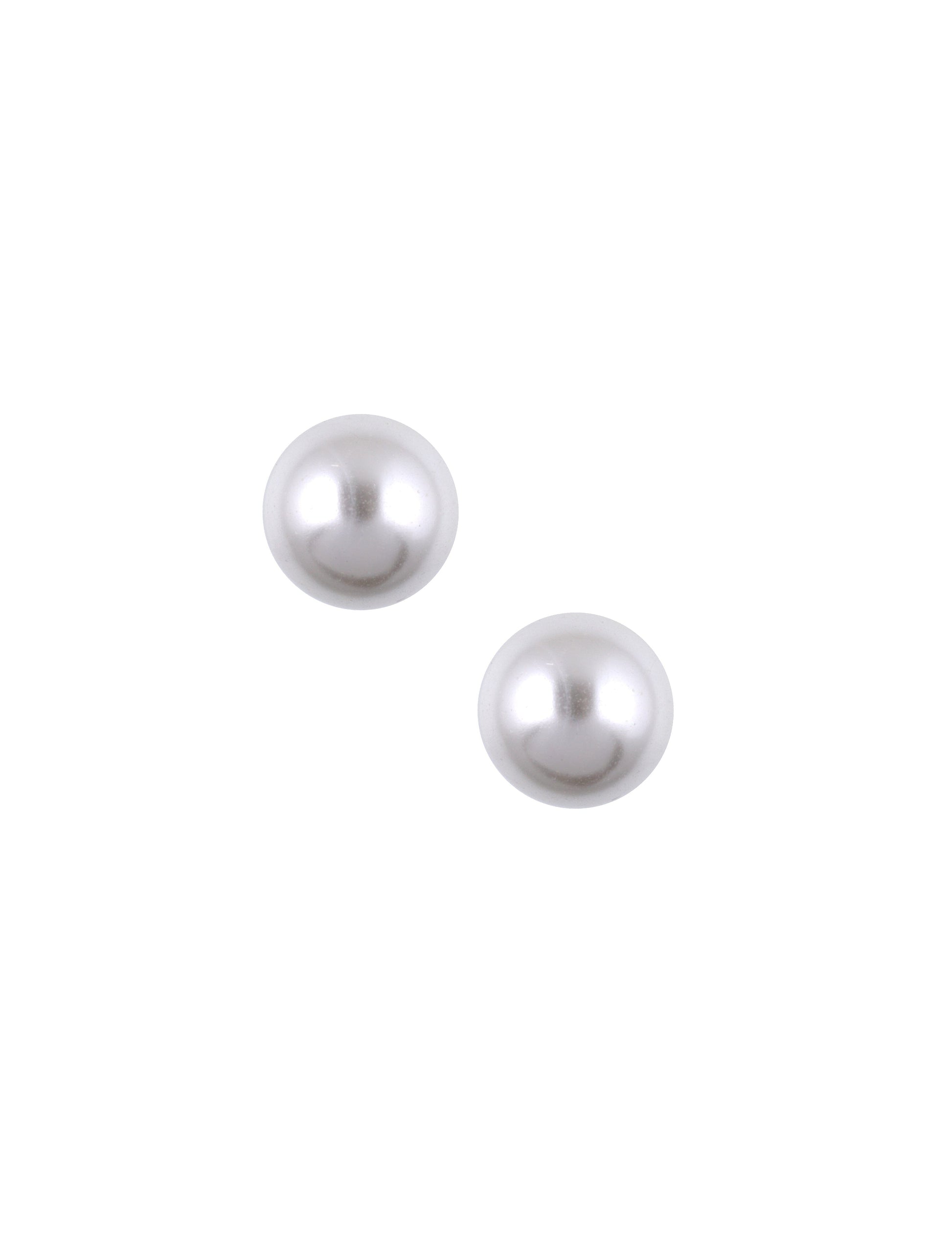 Anne Klein 12MM Faux Pearl Stud Earrings