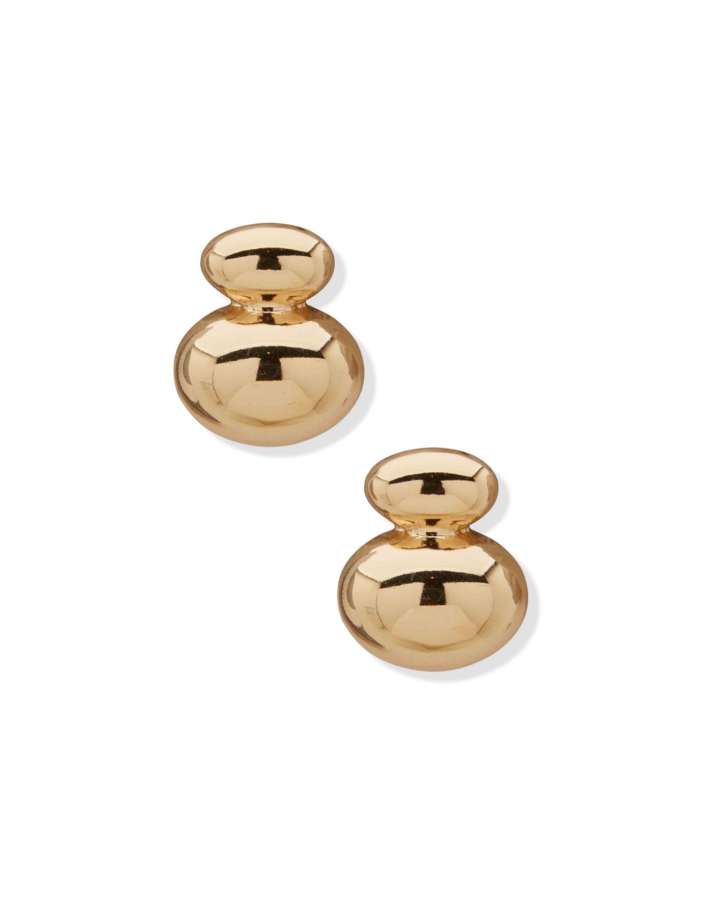 Anne Klein Pe Puffy Dbl Round Btn-Gld