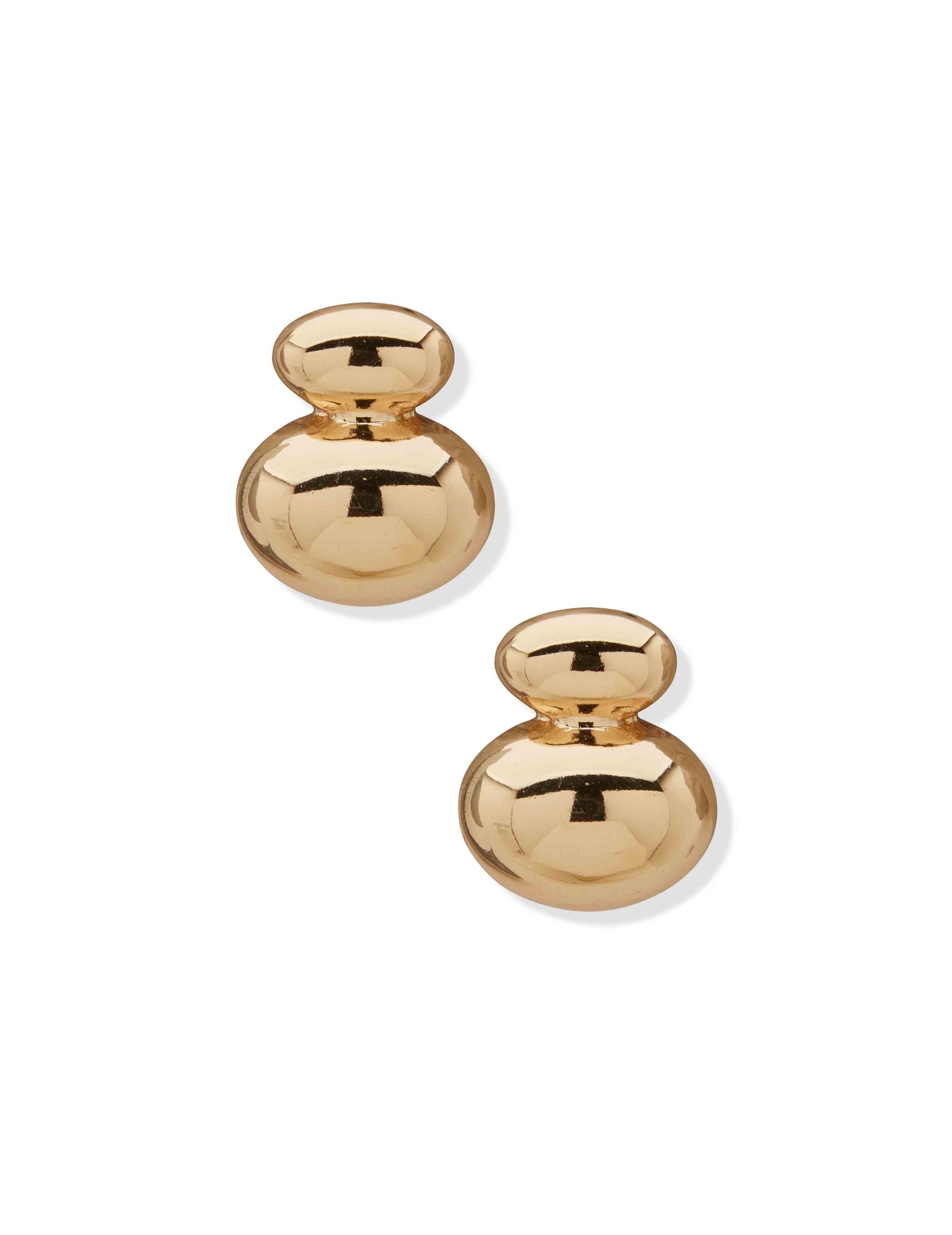 Anne Klein Pe Puffy Dbl Round Btn-Gld
