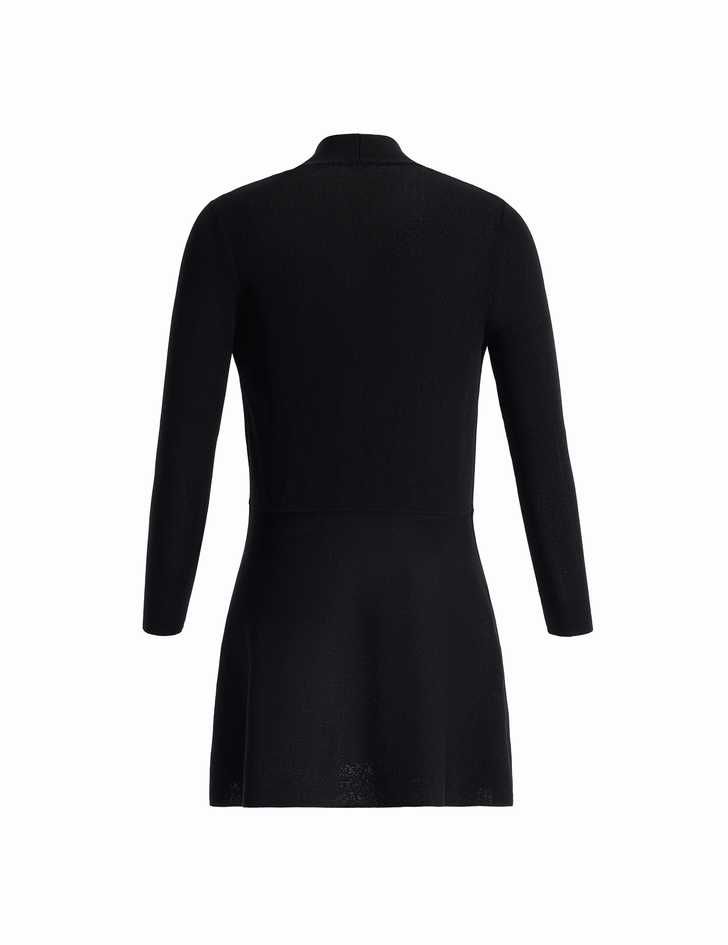 Anne Klein Monterey Open-Front Cardigan in Black