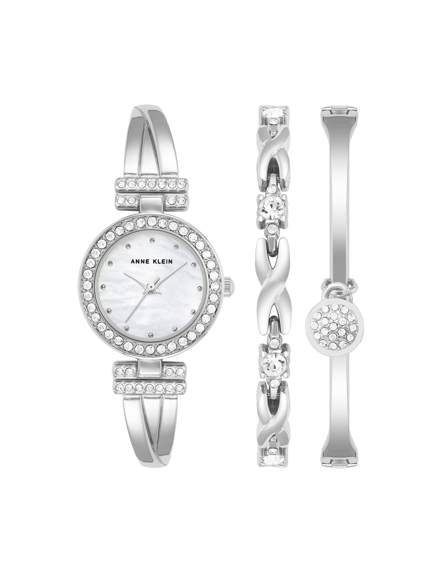 Anne Klein Watch & Bracelet Set - Elegance & Precision