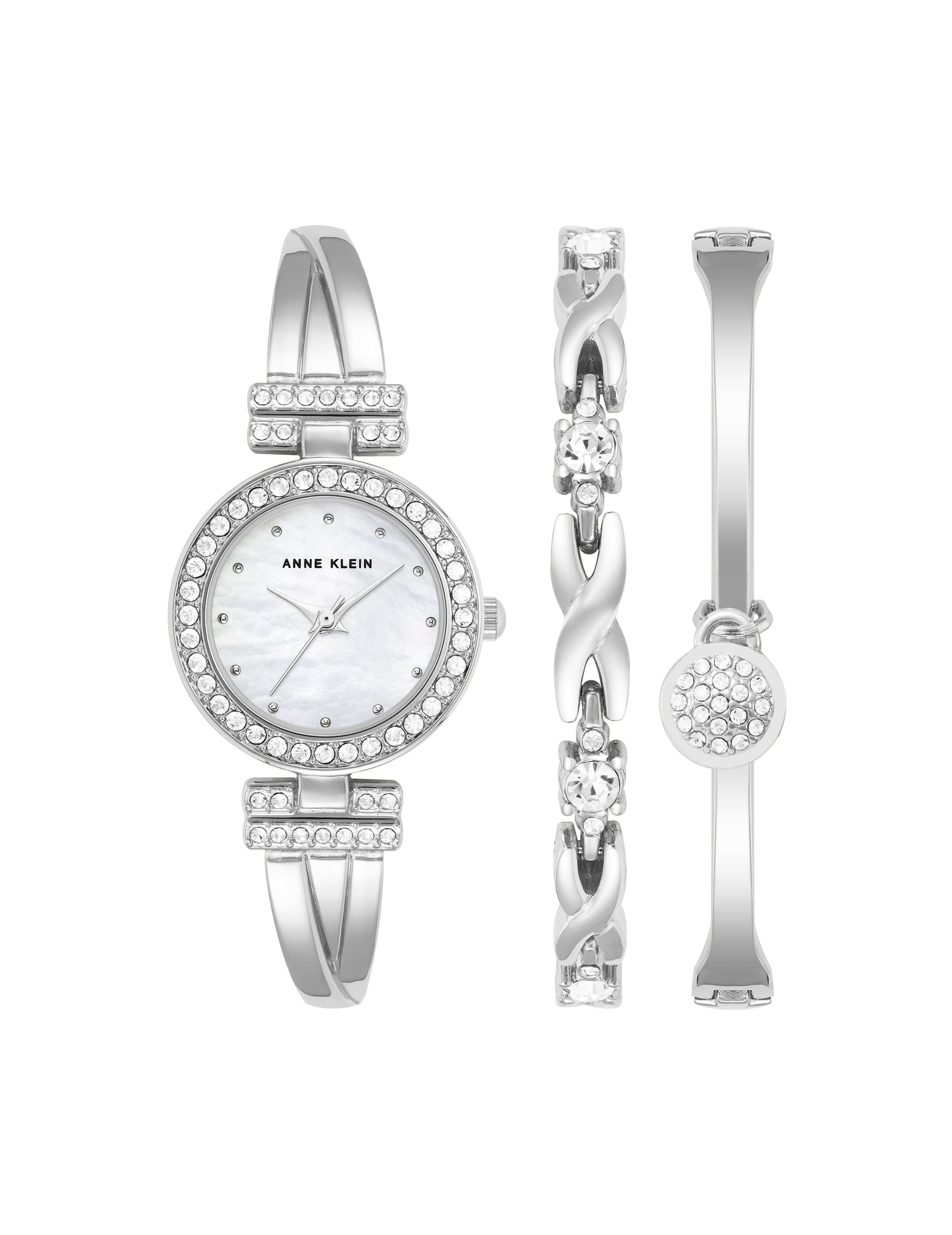 Anne Klein Watch & Bracelet Set - Elegance & Precision