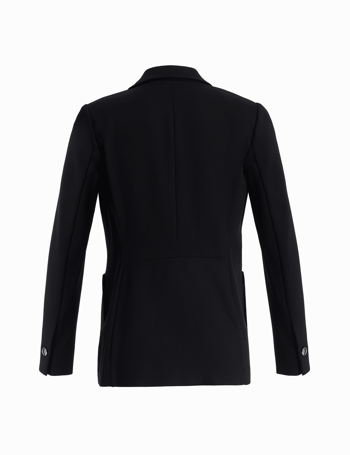 Anne Klein Double Breasted Blazer with Patch Pockets