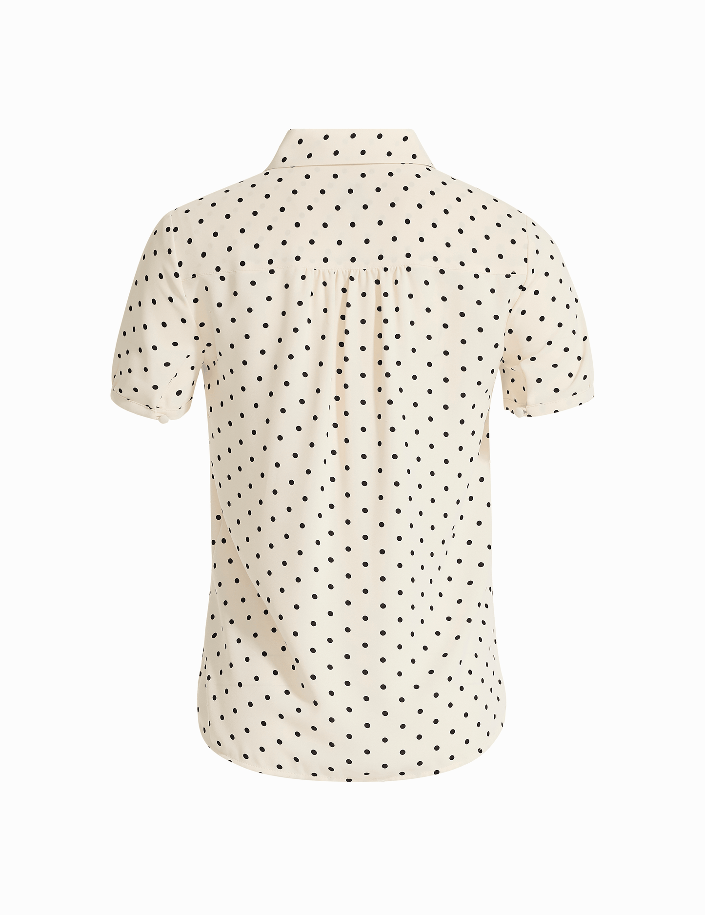 Anne Klein Polka Dot Cap Sleeve Blouse