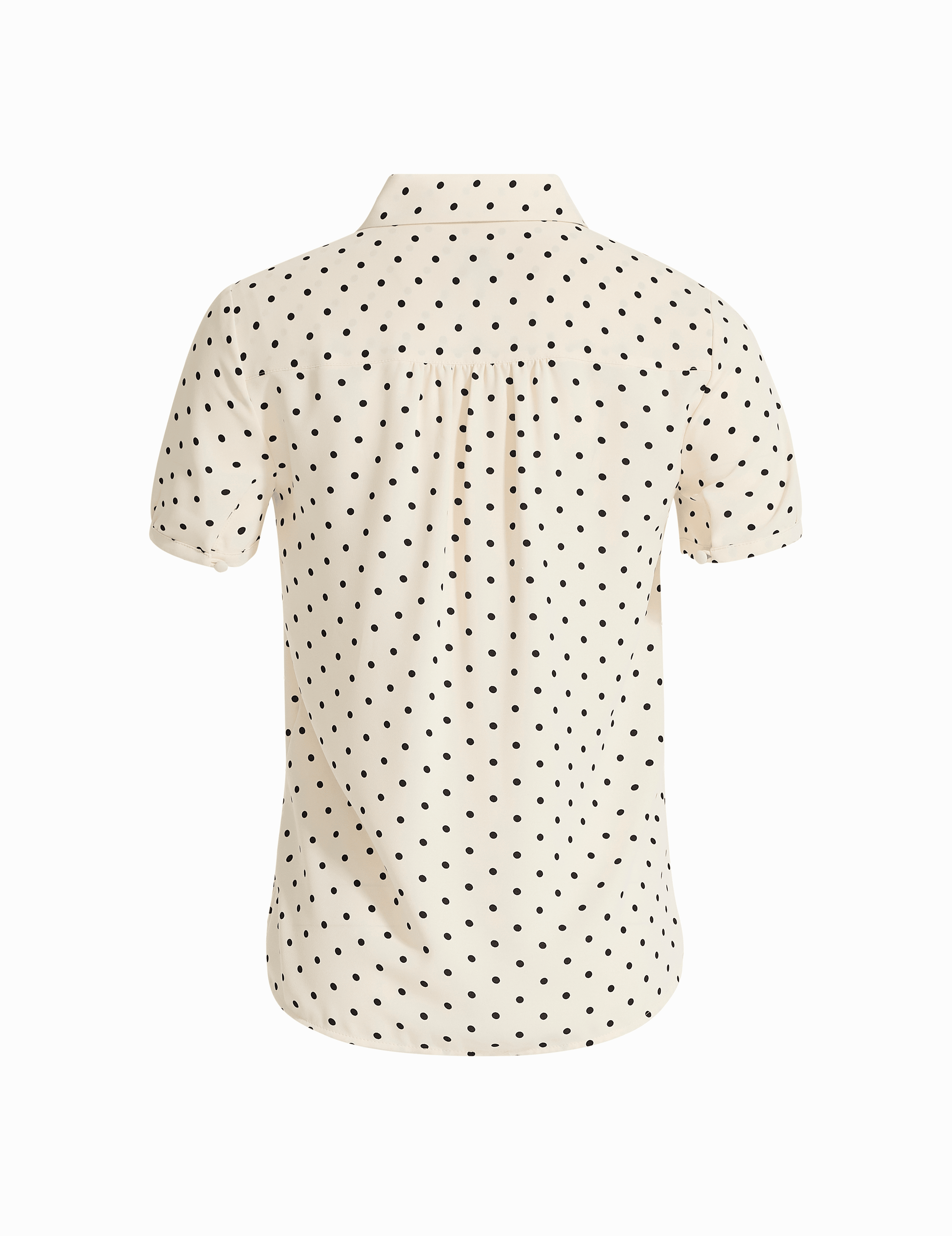 Anne Klein Polka Dot Cap Sleeve Blouse