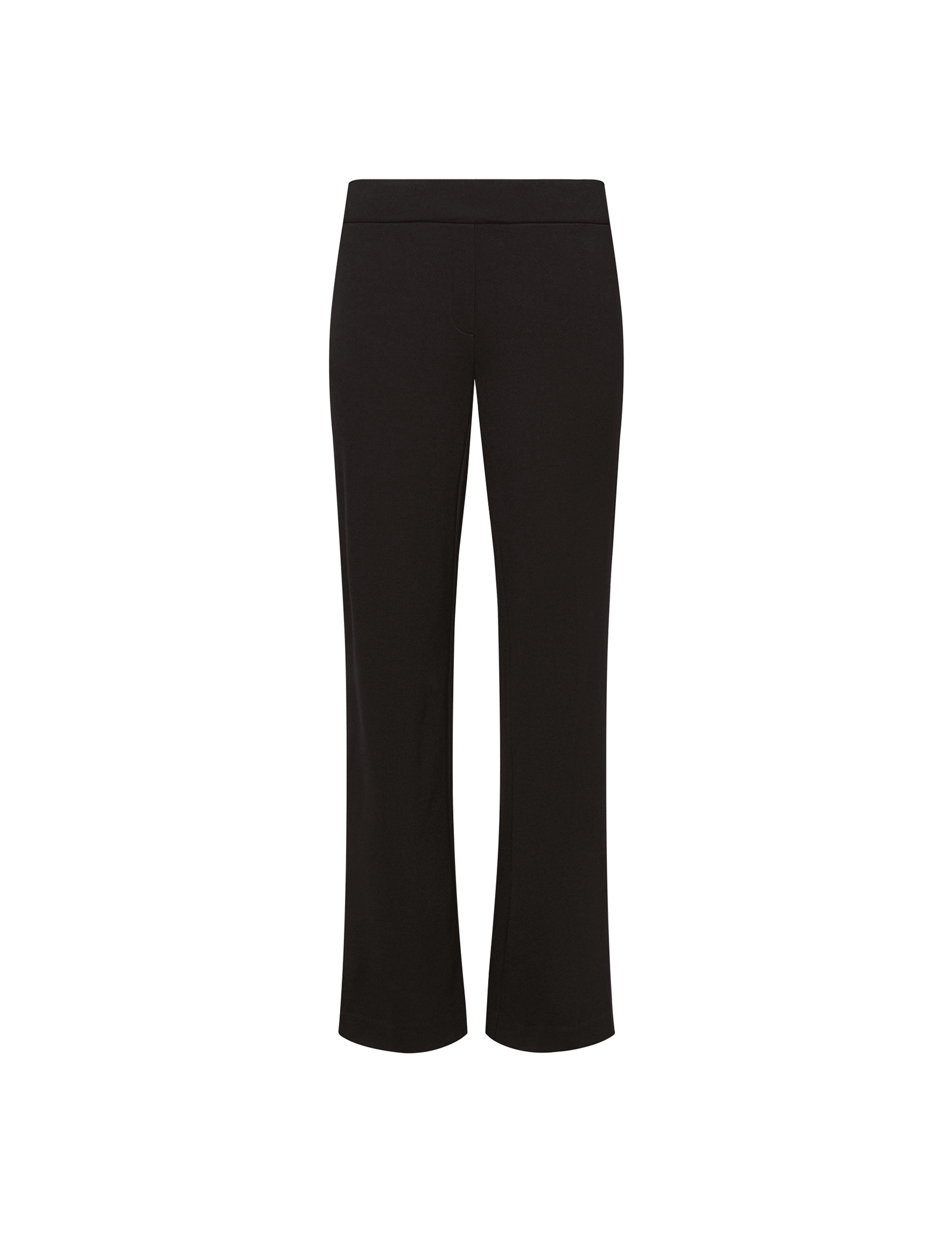 Anne Klein Pull On Straight Leg Trouser with Pockets