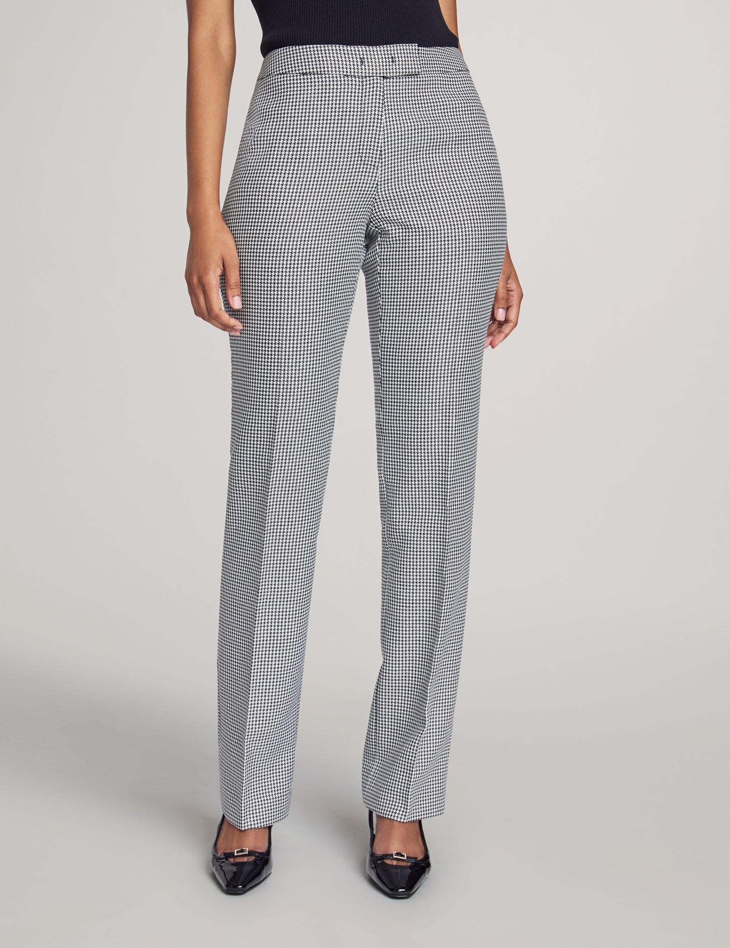 Anne Klein Houndstooth Skirt Suit Set, 3-Piece
