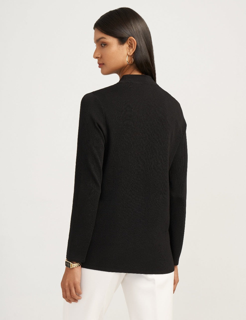 Anne Klein Petite Open-Front Cardigan with Pockets