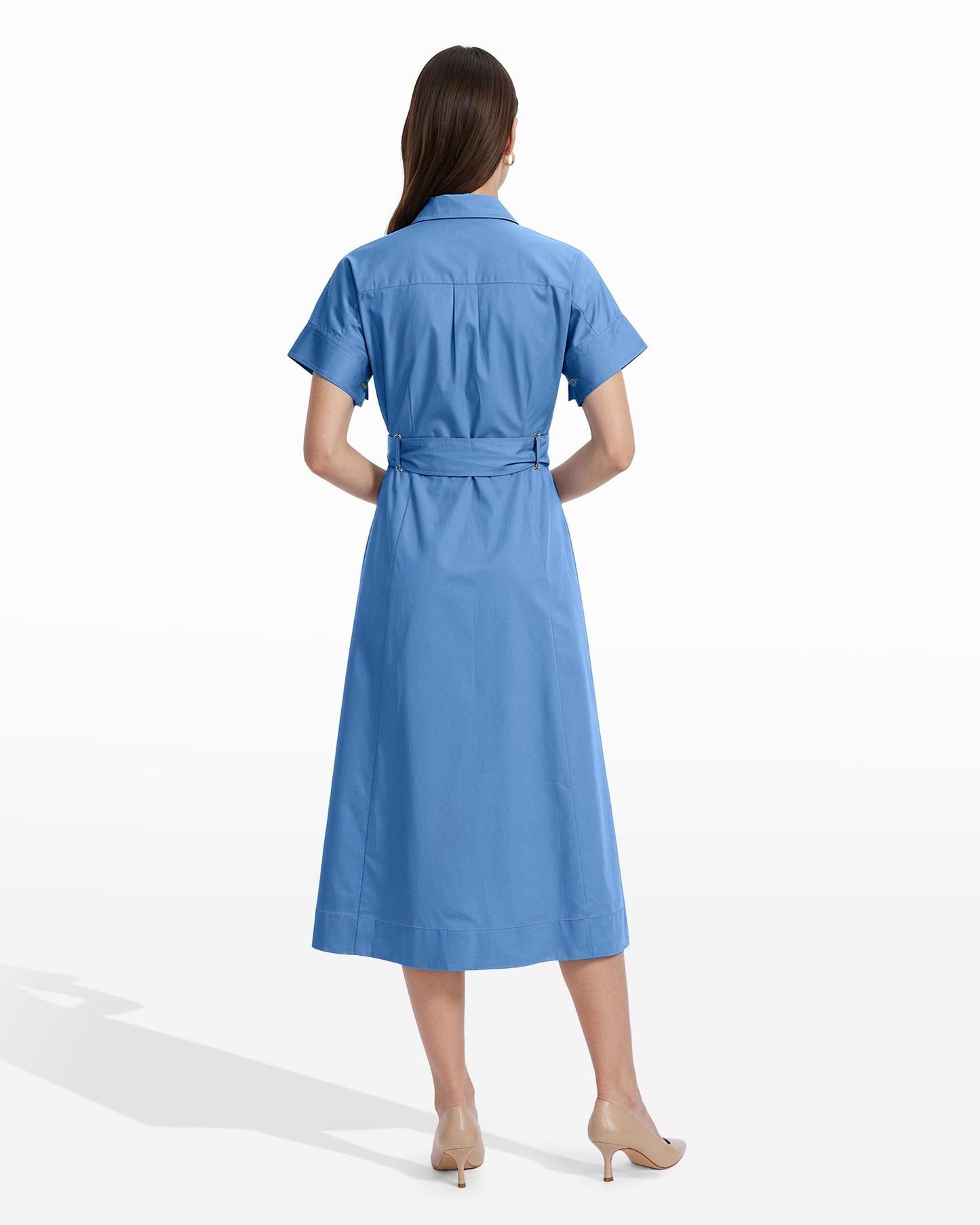Anne Klein Shirt Dress with Belt Detail