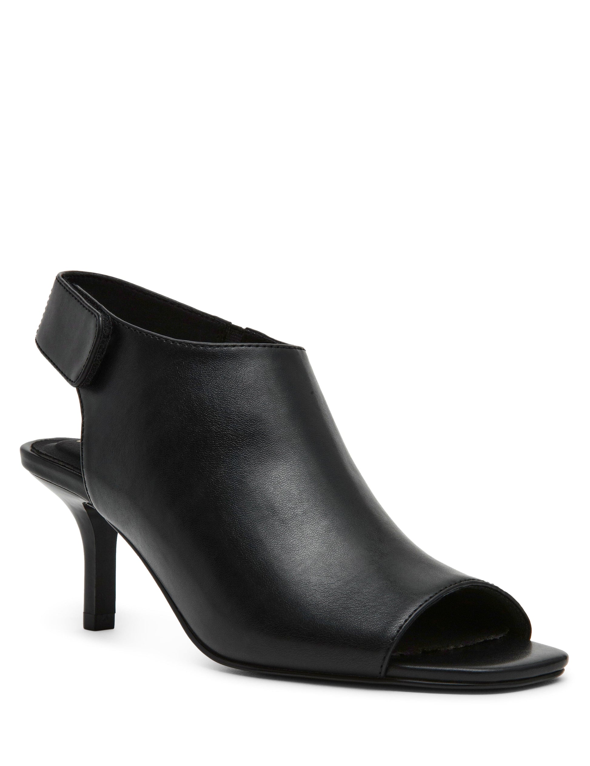 Anne Klein Semana Dress Heel in Black Smooth