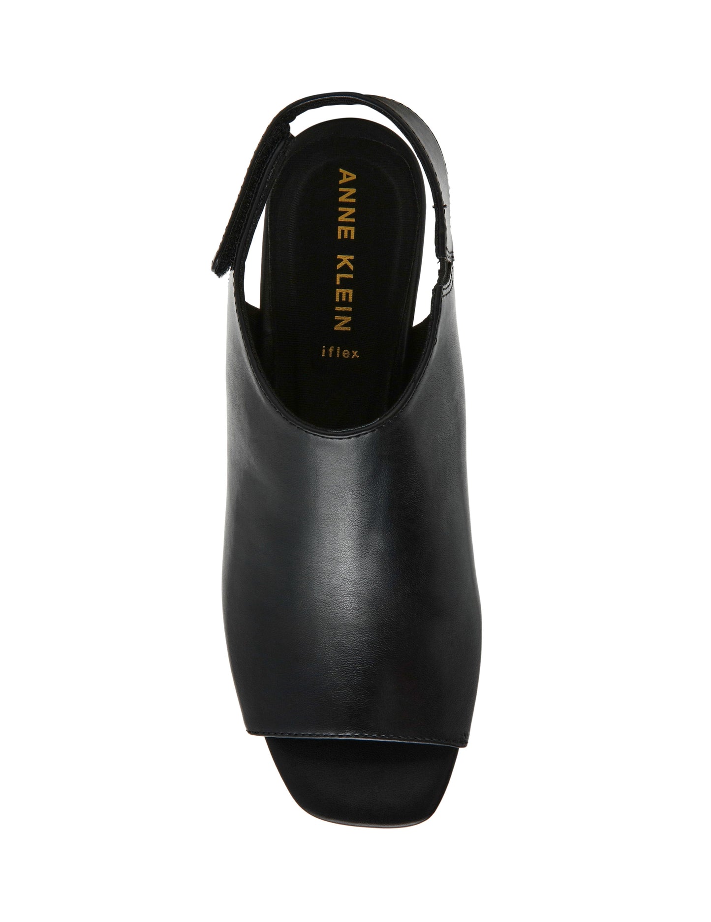 Anne Klein Semana Dress Heel in Black Smooth