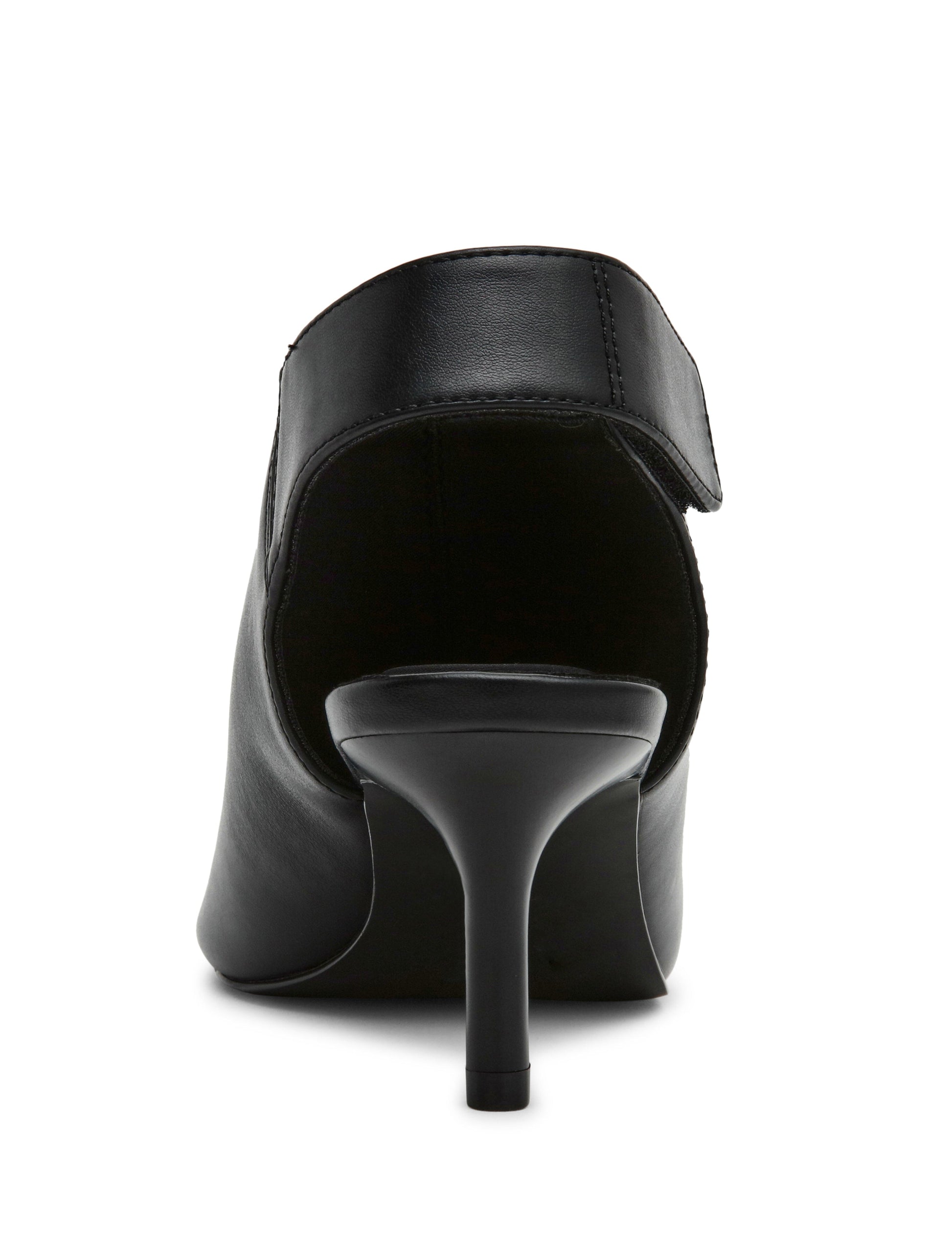 Anne Klein Semana Dress Heel in Black Smooth