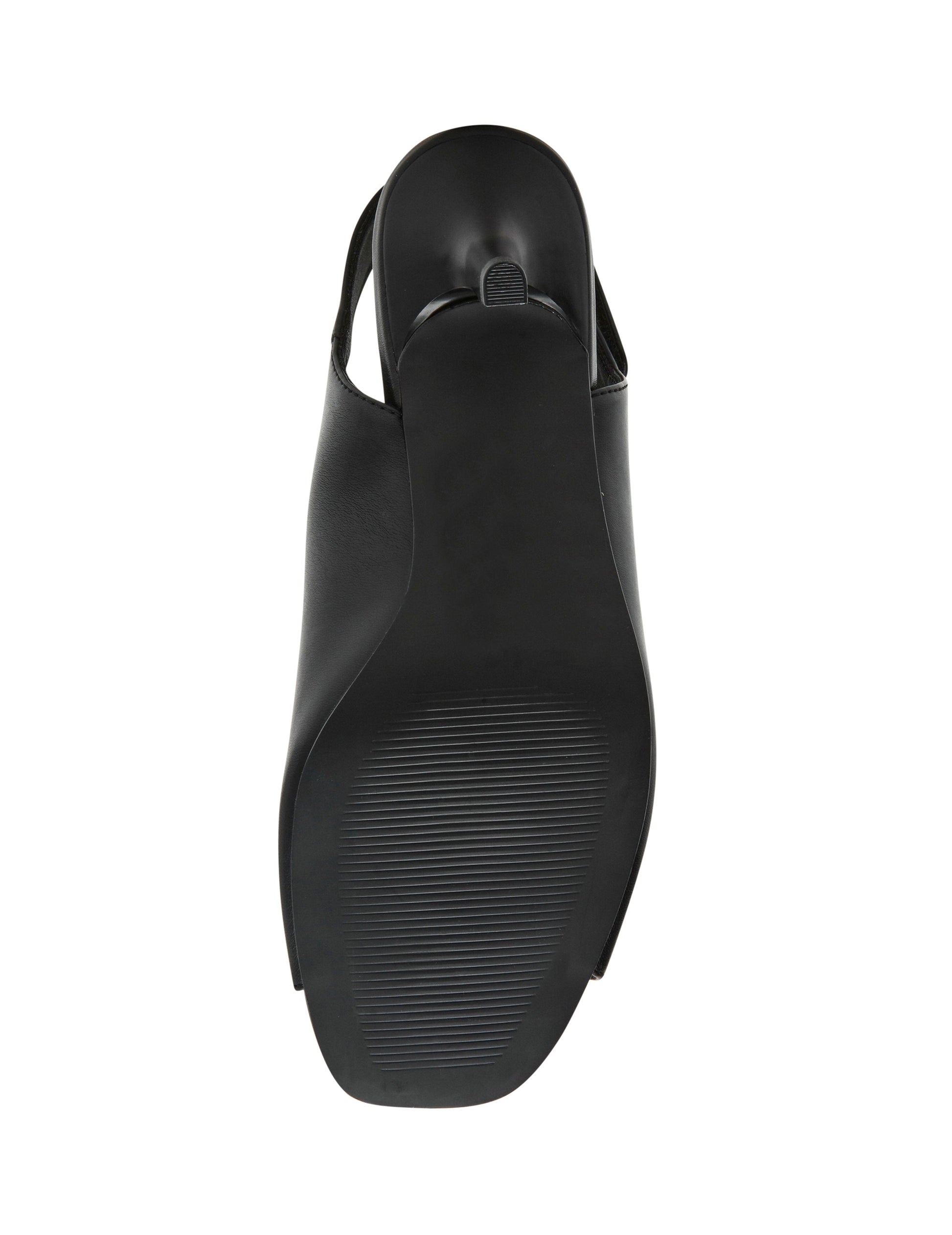 Anne Klein Semana Dress Heel in Black Smooth