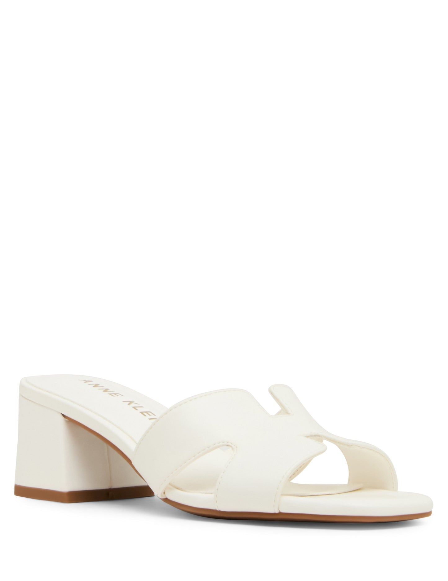 Anne Klein Delphine Strappy Sandal in White