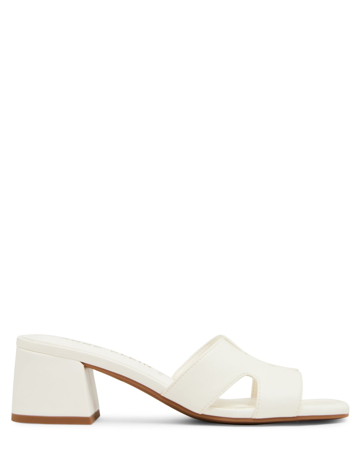 Anne Klein Delphine Strappy Sandal in White