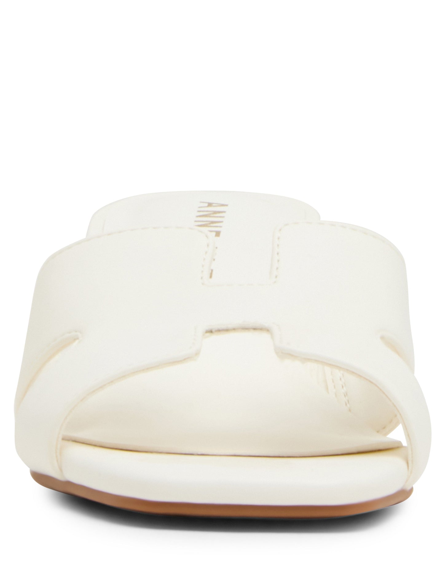 Anne Klein Delphine Strappy Sandal in White