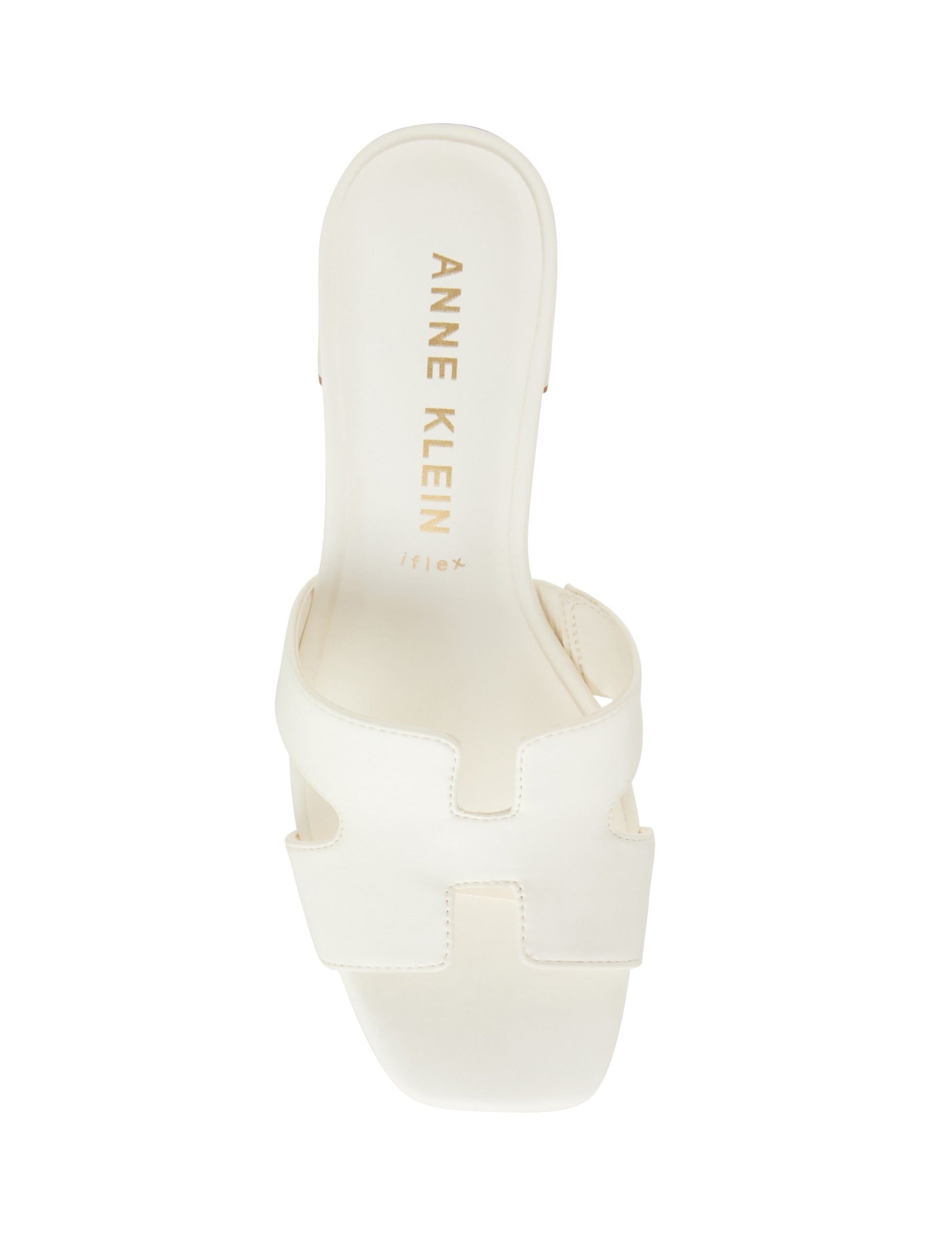 Anne Klein Delphine Strappy Sandal in White